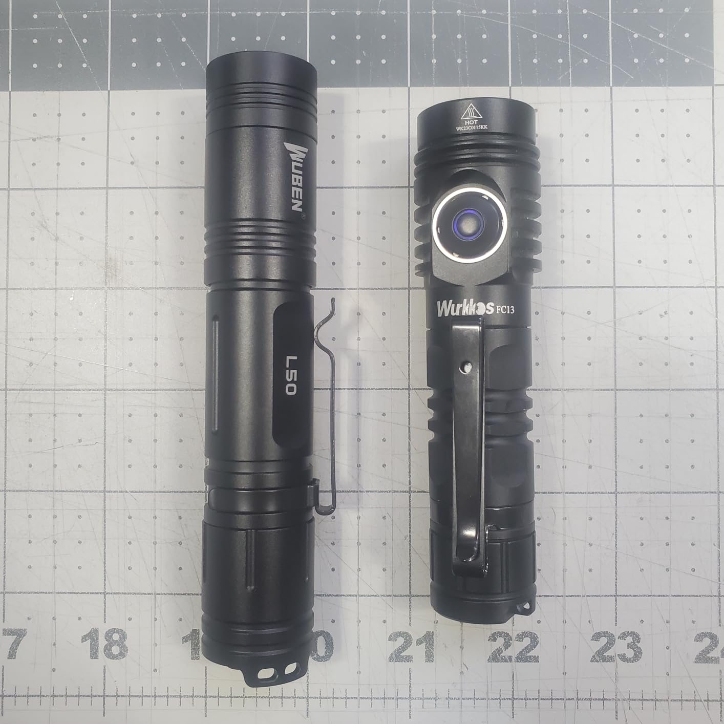 WUBEN L50 Rechargeable Tactical Flashlight, 1200 High Lumens Super Bright customer photo 2