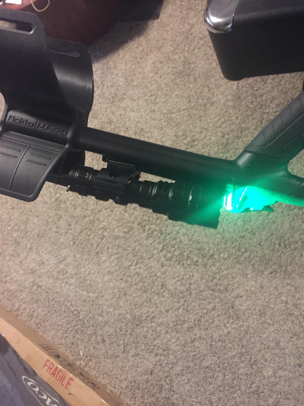 Zoomable Green Light Flashlight, Tactical Hog Coyote Hunting customer photo 1