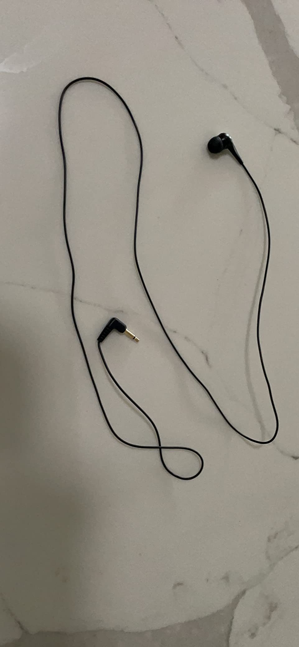 Single-Side Earphone Economical Mono Earbuds in Ear Noise Isolating Headphone,3.5mm Plug Reinforced Cord Compatible Android Smartphones MP3 Players Earphone for Most Types of Audio Products customer photo 1
