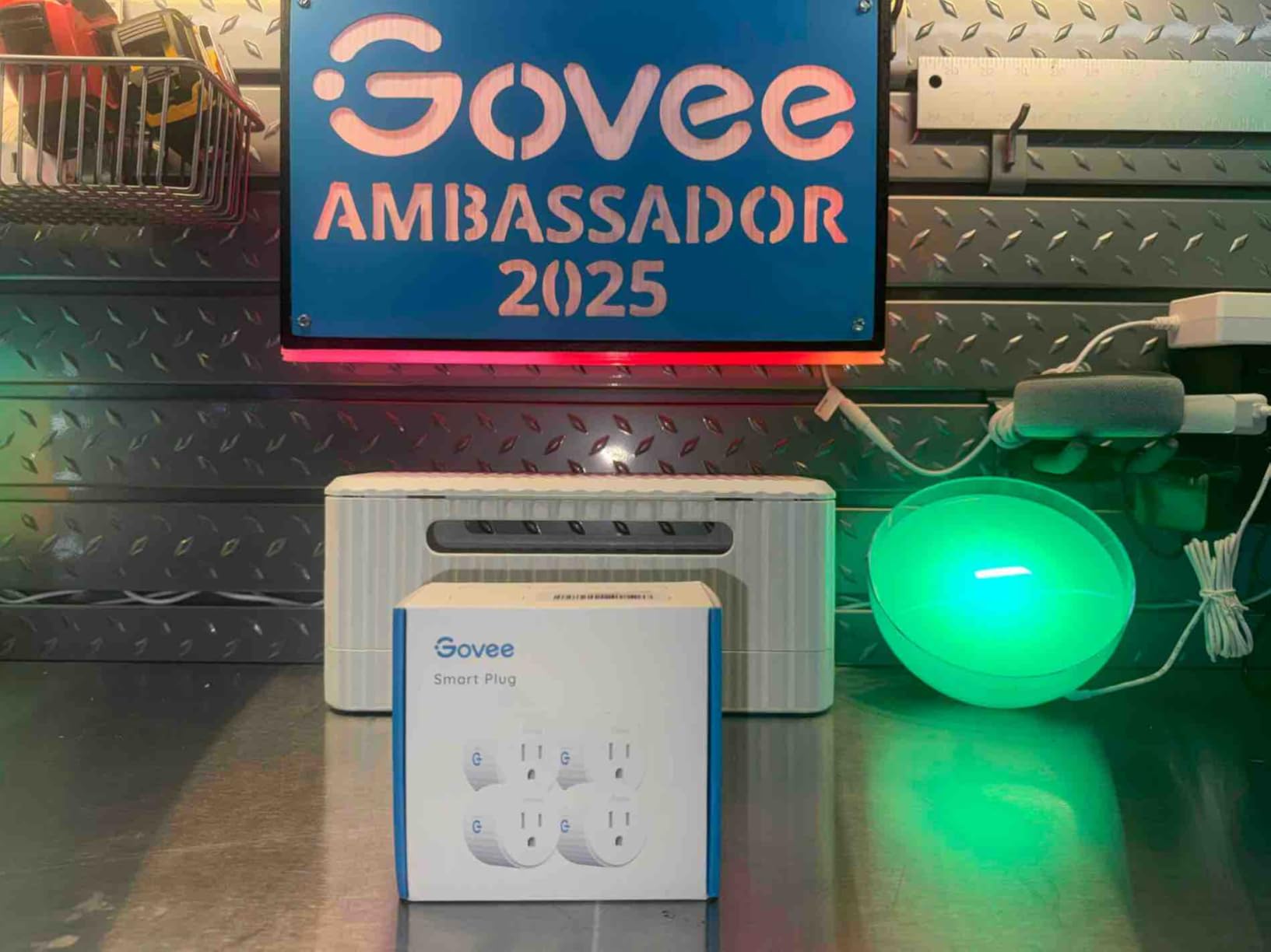 Govee Smart Plug, WiFi Outlet Compatible with Alexa & Google Assts, 4 pcs | Smart Home Plugs, 15A WiFi Outlet, Timer Function and Group Controller, No Hub Required, ETL & FCC Certified, 2.4G Only customer photo 2