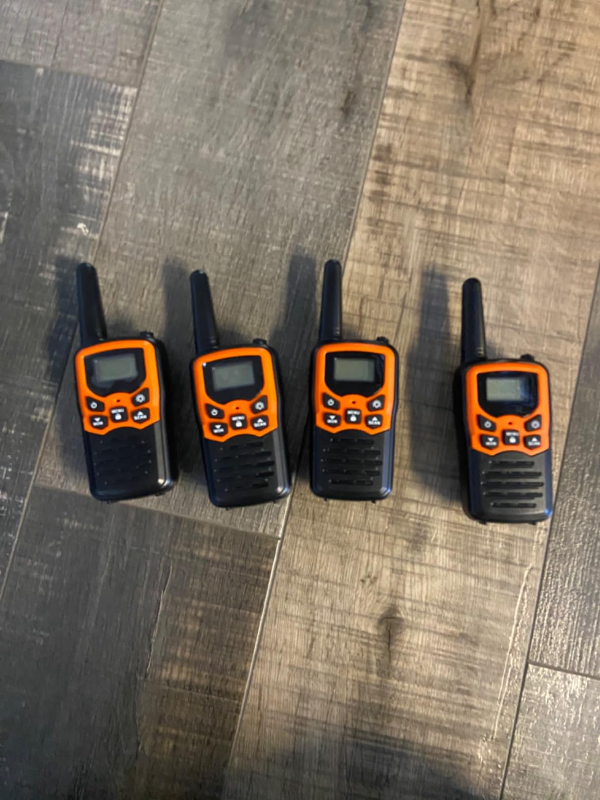 MOICO Walkie Talkies for Adults, 22 Channel Long Range FRS Two-Way Radios | 2 Pack, Compact Portable, LED Flashlight, VOX, LCD Display, Family Use, Hiking, Camping, Outdoor Trips, Cruise customer photo 2