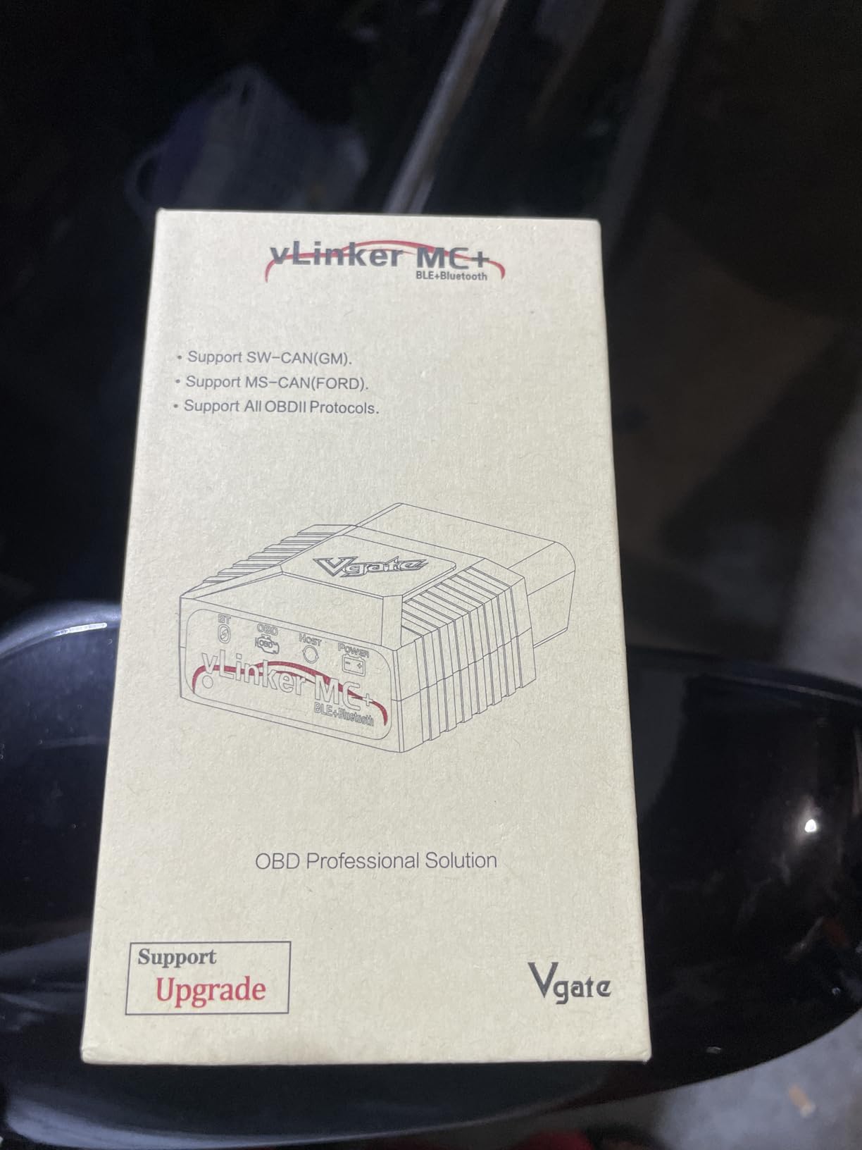 Vgate vLinker MC+ Bluetooth OBD2 Car Diagnostic Scan Tool for iOS, Android, Windows customer photo 1
