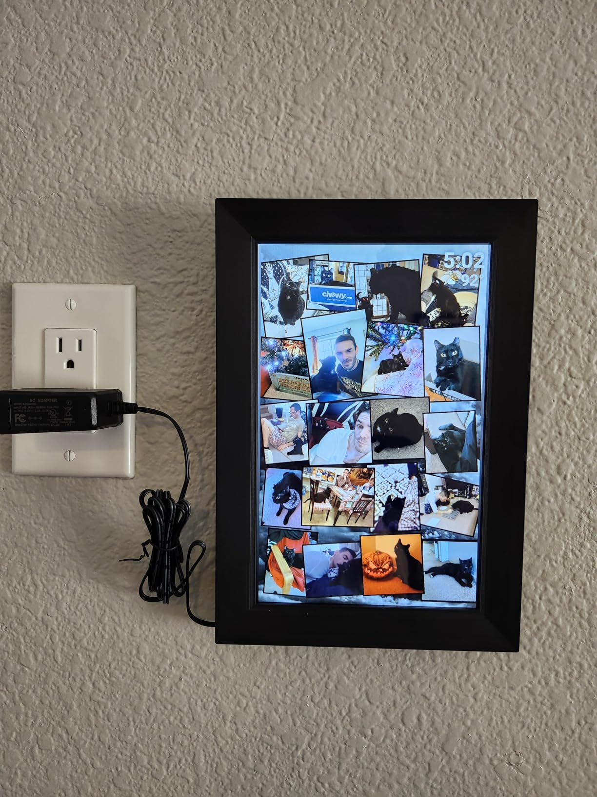BIGASUO Digital Picture Frame, 10.1