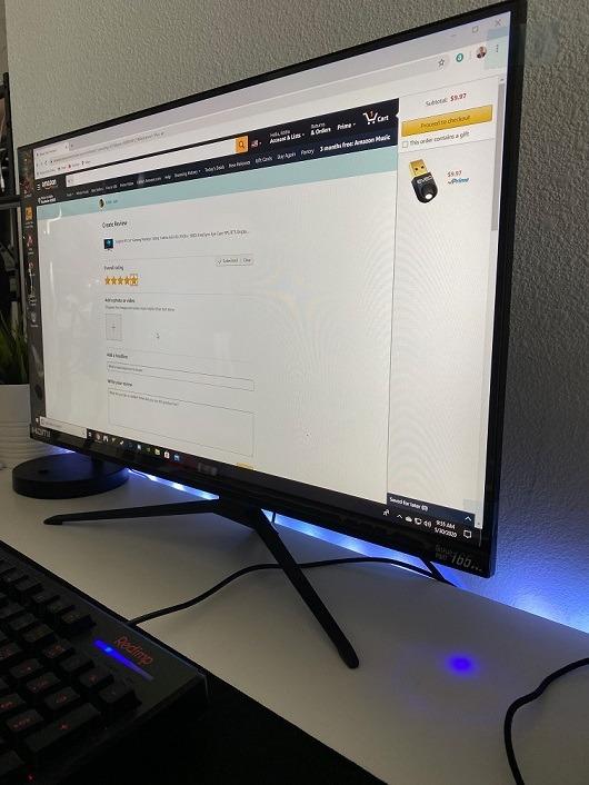 Sceptre IPS 24” Gaming Monitor 165Hz 144Hz Full HD (1920 x 1080) FreeSync Eye Care FPS RTS DisplayPort HDMI Build-in Speakers, Machine Black 2020 (E248B-FPT168),IPS 24