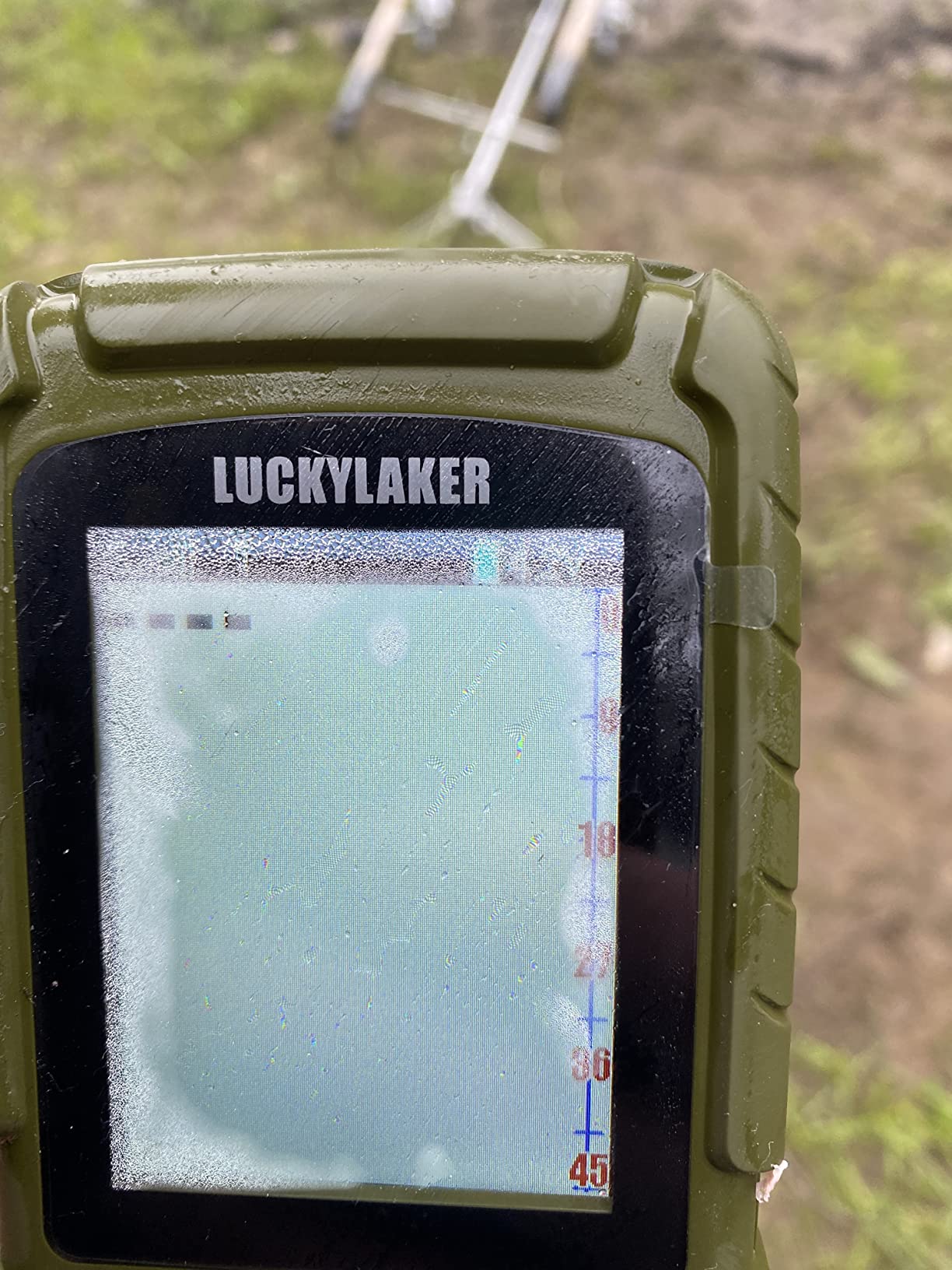LUCKY Portable Sonar Fish Finder Boat Depth Fishing Fish Finders Waterproof Handheld Wireless Fishing Finder Kayak Transducer Depth Finders for Ice Fishing Sea customer photo 2