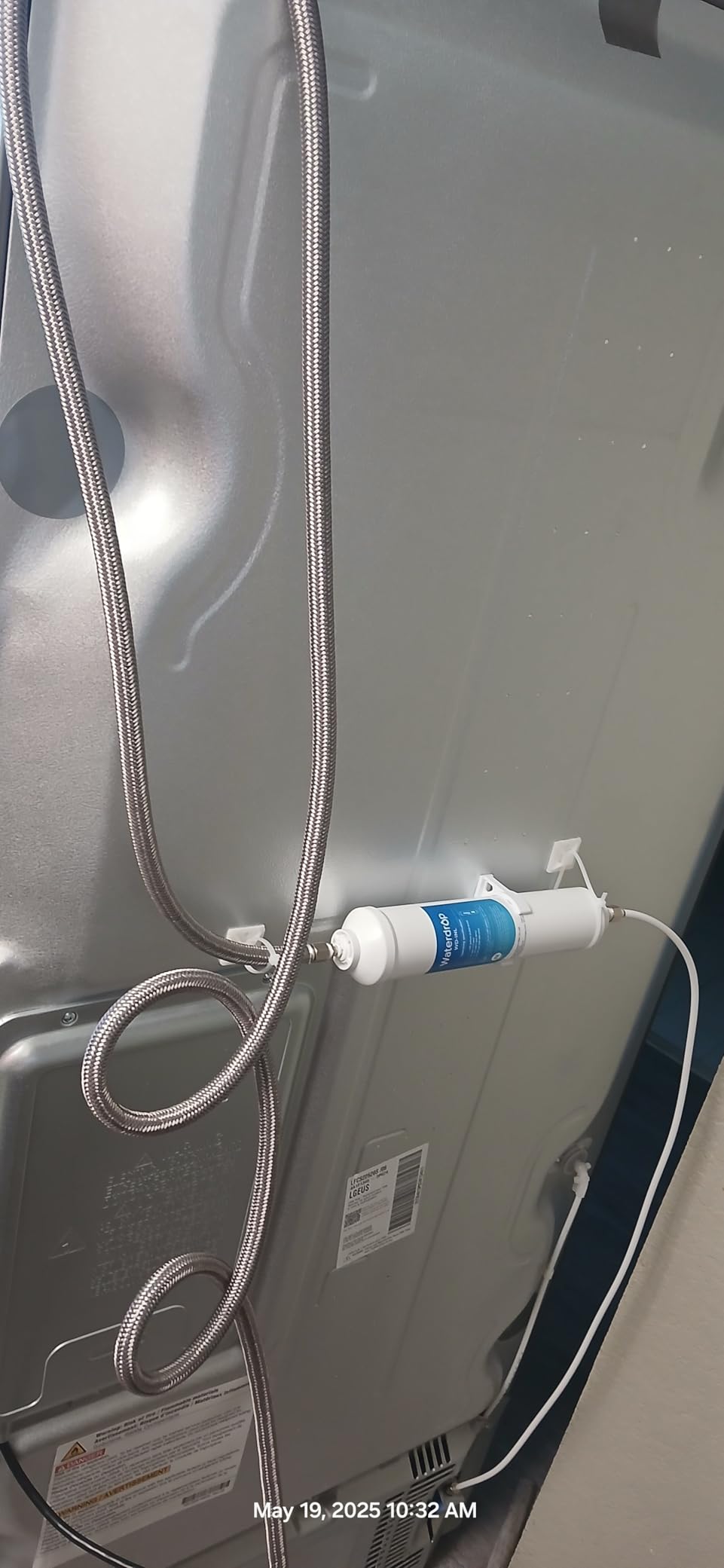 Waterdrop INL Inline Water Filter for Refrigerator and Ice Maker customer photo 1