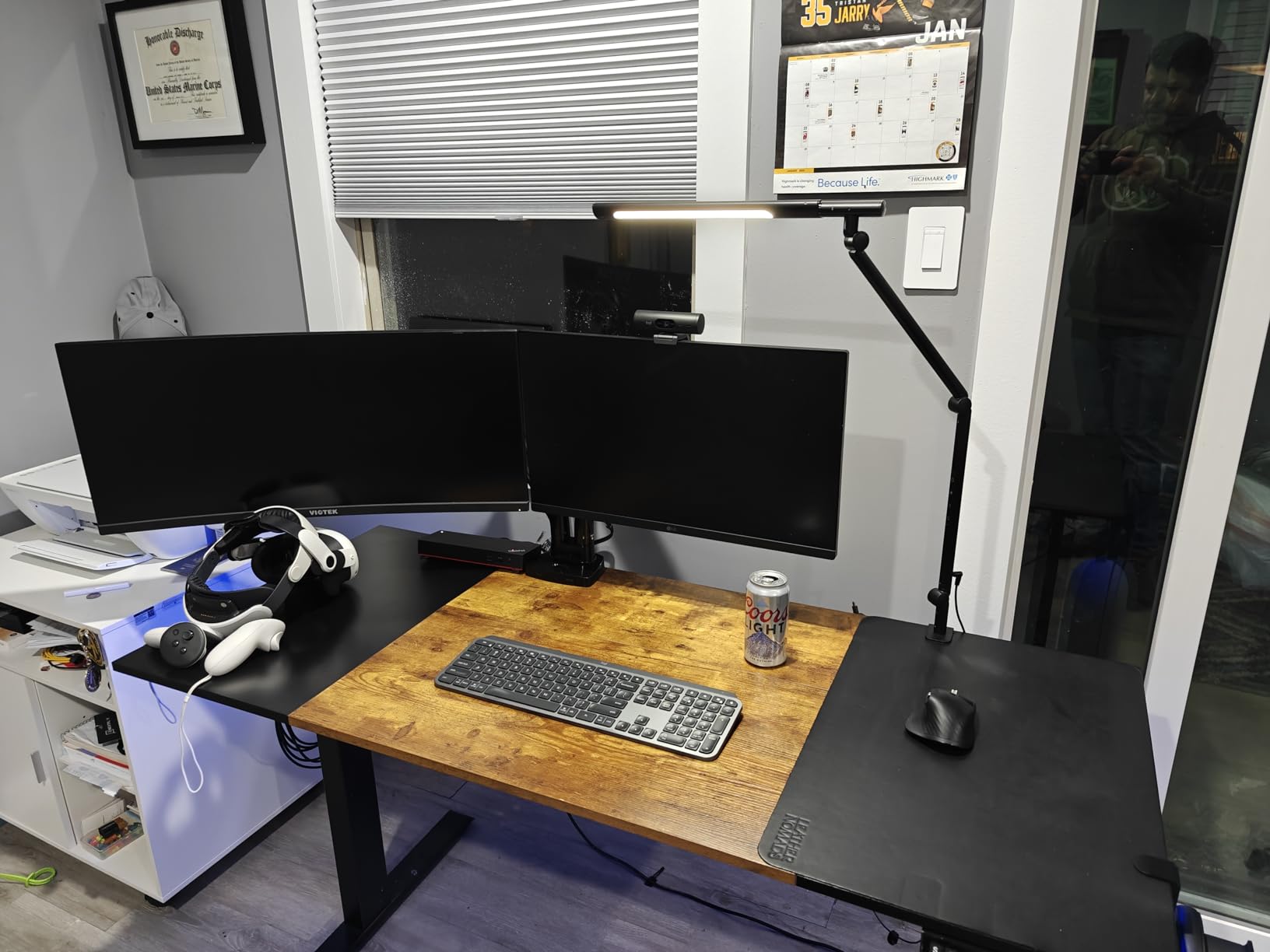ASUS VA24DQ 24 Inch 1080P Computer Monitor, HDMI, DisplayPort, VGA, Speaker customer photo 1