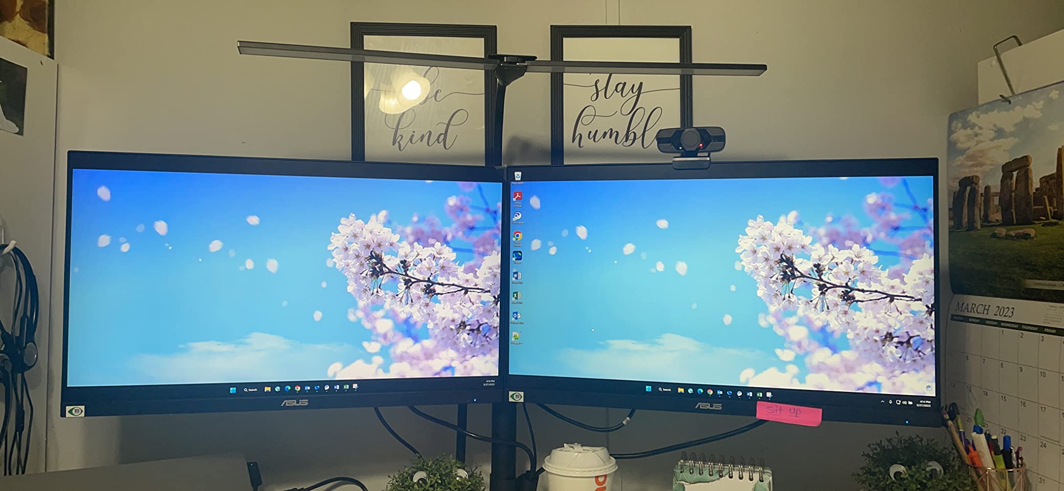ASUS VA24DQ 24 Inch 1080P Computer Monitor, HDMI, DisplayPort, VGA, Speaker customer photo 2