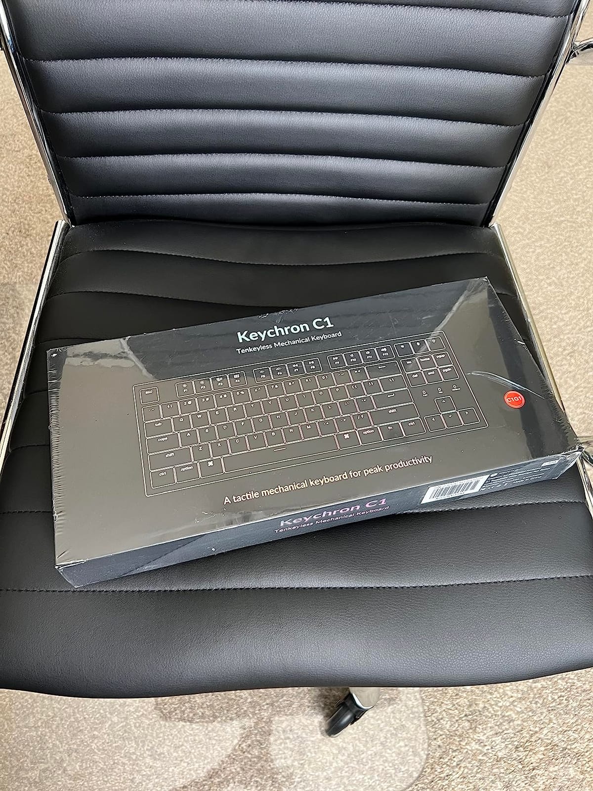 Keychron C1 Wired TKL Hot-Swappable Mechanical Keyboard, White Backlight customer photo 2