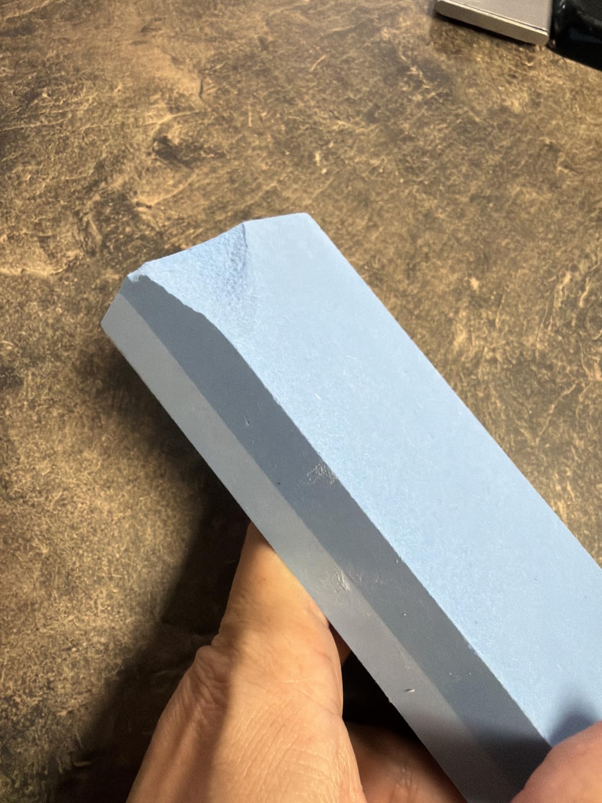Intelitopia Complete Knife Sharpening Stone Set – Dual Grit Whetstone 400/1000 3000/8000 Knife Sharpener with Leather Strop, Flattening Stone, Bamboo Base, 3 Non-slip Rubber Bases & Angle Guide customer photo 2