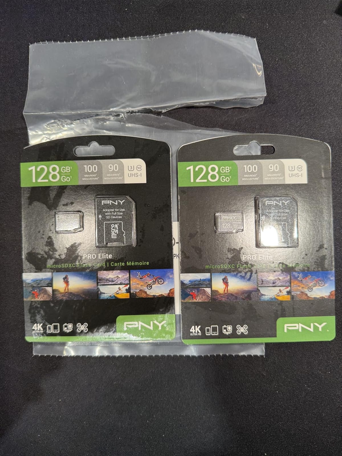 PNY 256GB PRO Elite C10 U3 V30 A2 microSDXC Flash Memory Card, 4K UHD customer photo 2