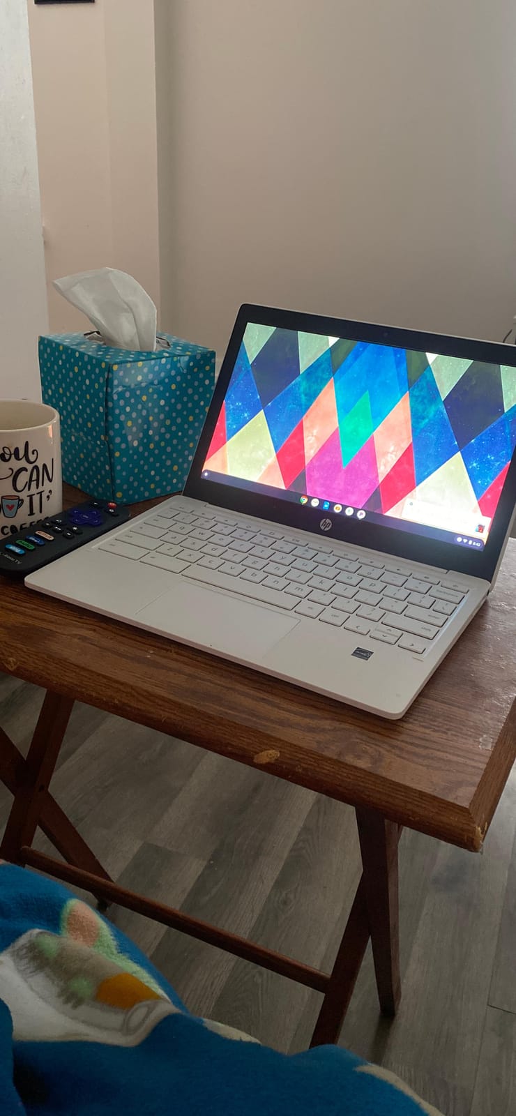 HP Chromebook 11-inch Laptop - Up to 15 Hour Battery Life - MediaTek - MT8183 - 4 GB RAM - 32 GB eMMC Storage - 11.6-inch HD Display - with Chrome OS™ - (11a-na0021nr, 2020 model, Snow White) customer photo 1