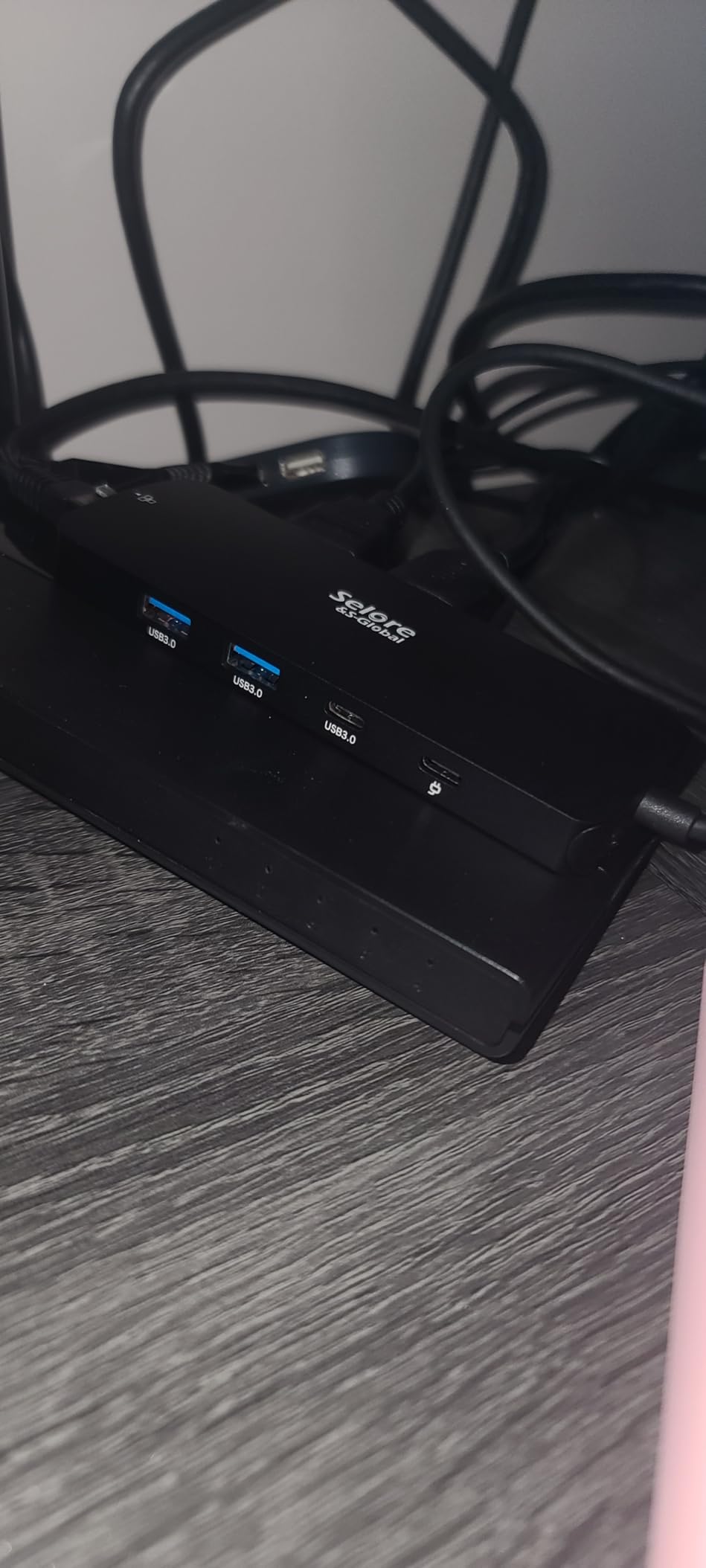 USB C Laptop Docking Station 3 Monitors,150W DC Power for Dell/Lenovo/HP customer photo 2