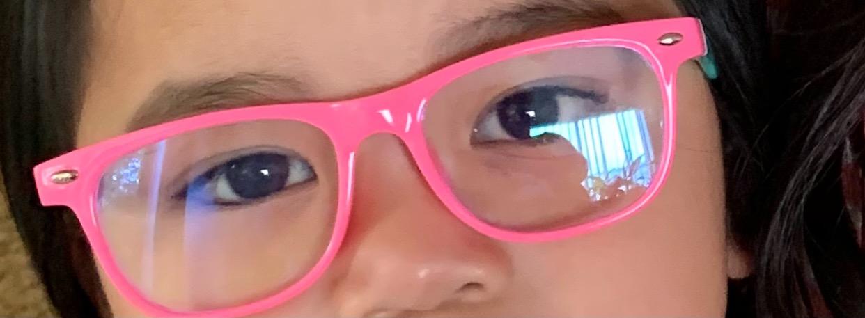 Blue Light Glasses for Kids Computer Blue Light Blocking Glasses for Boys and Girls Age 3-12 Anti Eyestrain customer photo 1