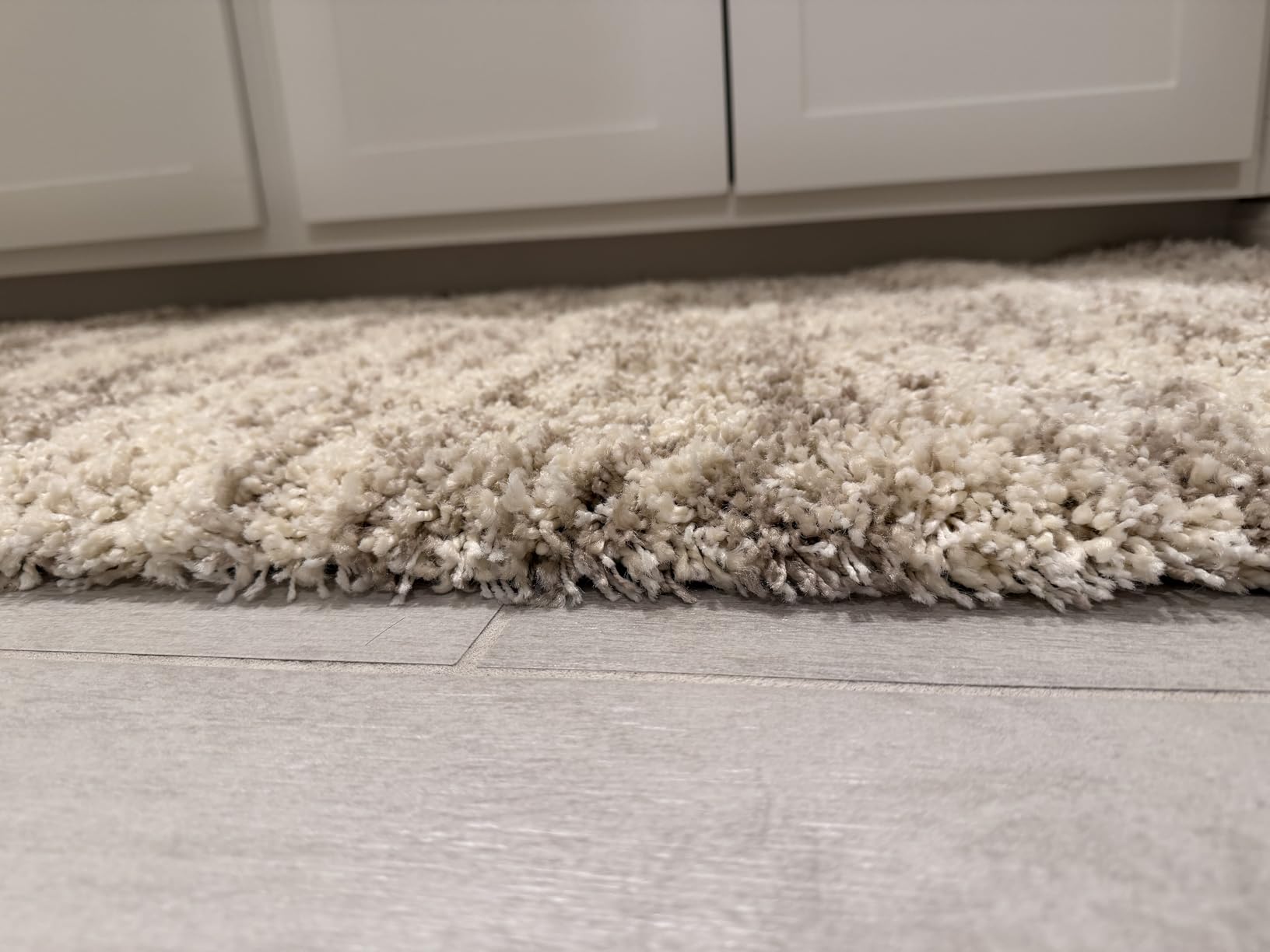 SAFAVIEH Hudson Shag Rug 9x12, Large Ivory & Beige SGH206B customer photo 1