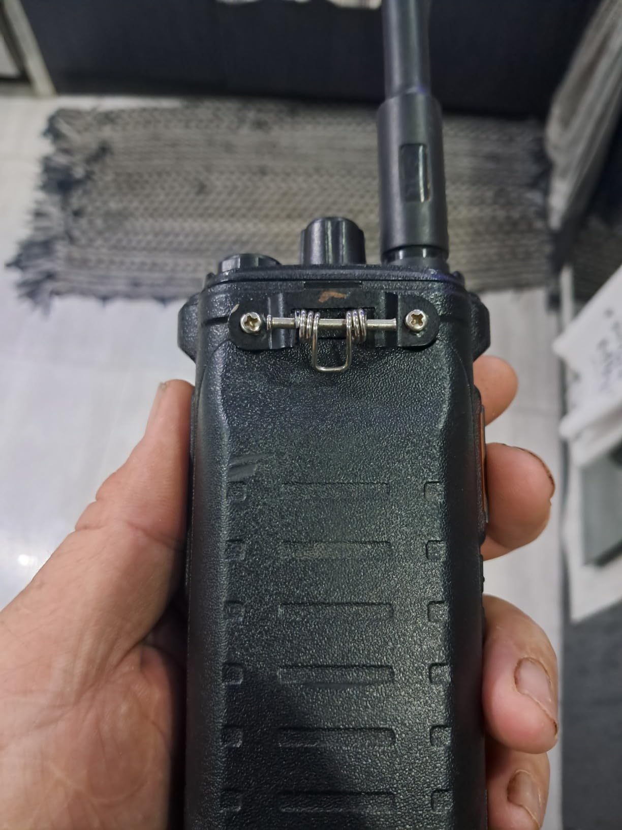 Retevis RT86 2 Way Radio Long Range with Mic for Warehouse, High Power, 4 Pack | Professional Heavy Duty Walkie Talkies, Strong Signal, Rechargeable 16h Long Battery Life, Emergency Alarm, Shockproof, Business customer photo 1