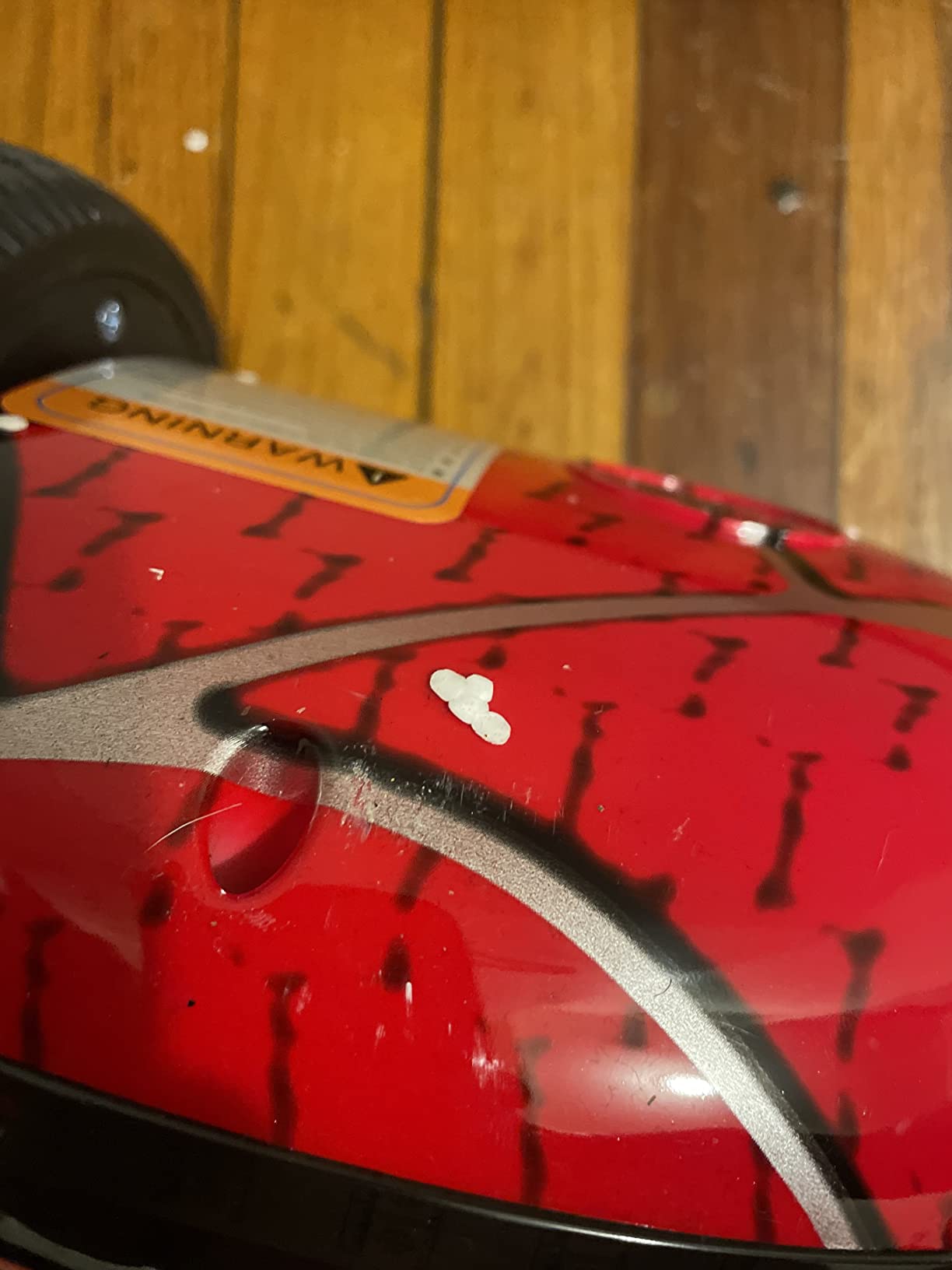 Spider-Pattern Hover Board, with Bluetooth Speaker & LED Lights customer photo 1