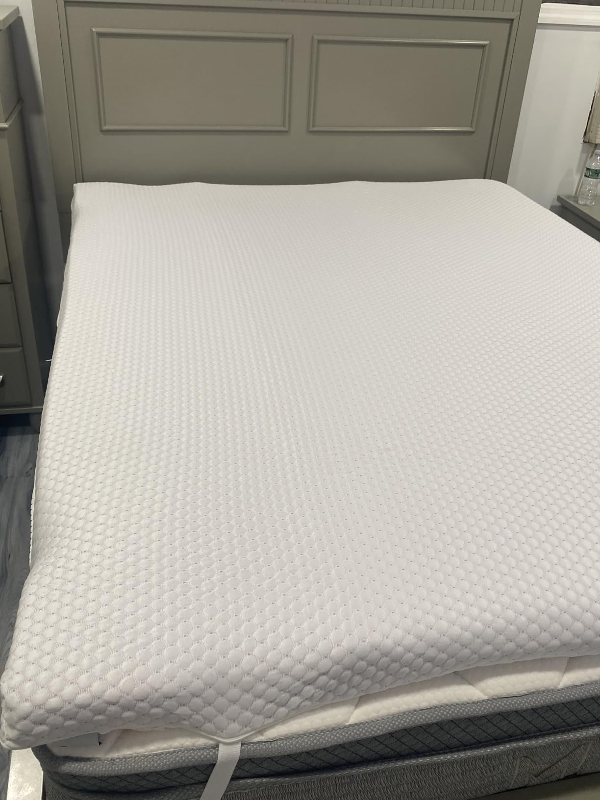 PERLECARE Queen 3 Inch Gel Memory Foam Mattress Topper with Cover customer photo 2