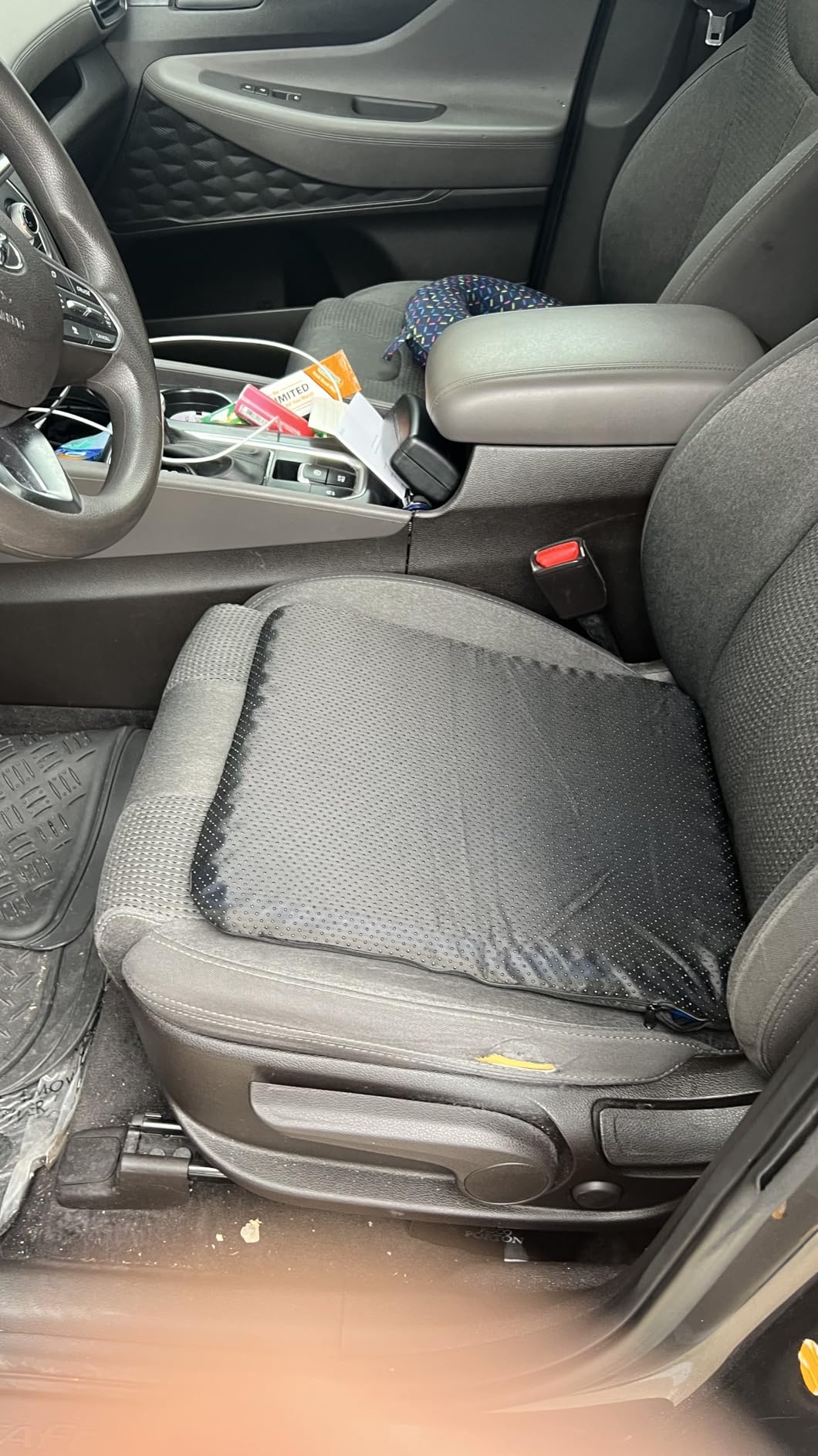 SelectSoma Gel Seat Cushion for Long Sitting, Pressure Relief for Sciatica, Tailbone, Coccyx & Back Pain customer photo 2