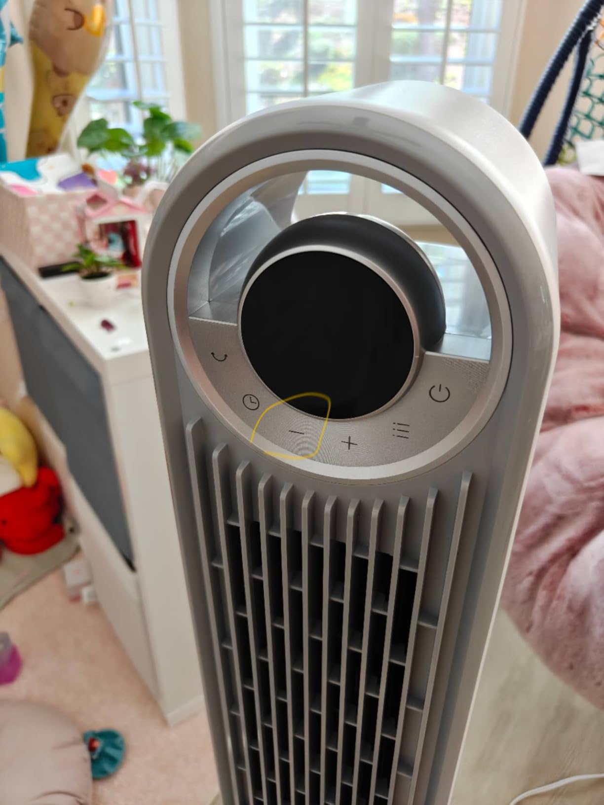 DREO Tower Fan for Bedroom, 90° Oscillating Fans that Blow Cold Air customer photo 2