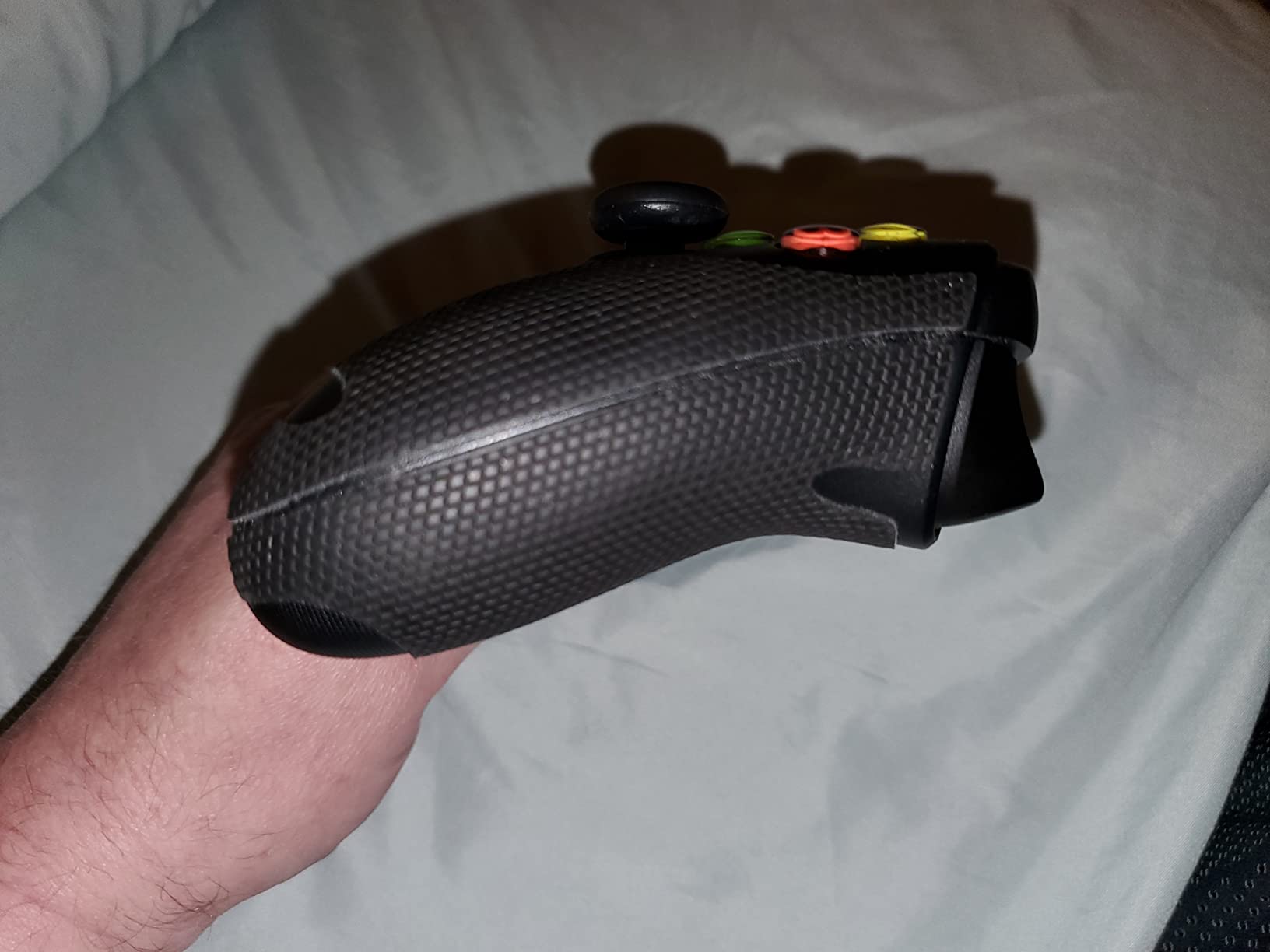 HOTLINEGAMES 2.0 Plus Controller Grip for Xbox Series X/S Controller Grips Tape XSX XSS Controllers, Anti-Slip, Sweat-Absorbent, Easy to Apply (Handle Grips (4PCS)) customer photo 1