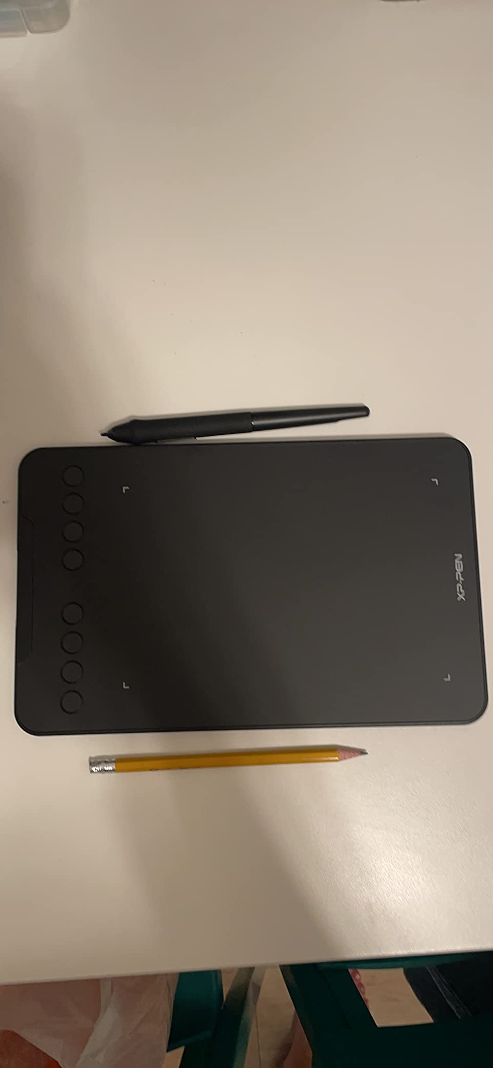 Drawing Tablet-XPPen Deco mini7W 7 x 4 inch Bluetooth 5.0 Graphic Tablet Pen Tablet with 16394 Levels Pressure,for Online Teaching/E-Learning Compatible with Window/Mac/Android/Chrome/Linux customer photo 1