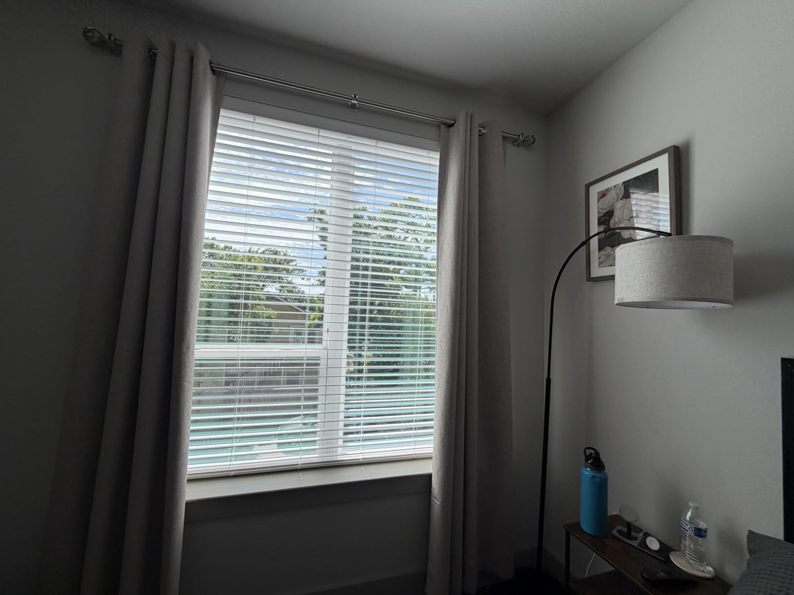MIULEE 100% Blackout Linen Curtains for Bedroom 52x84 Inches Natural Beige customer photo 2