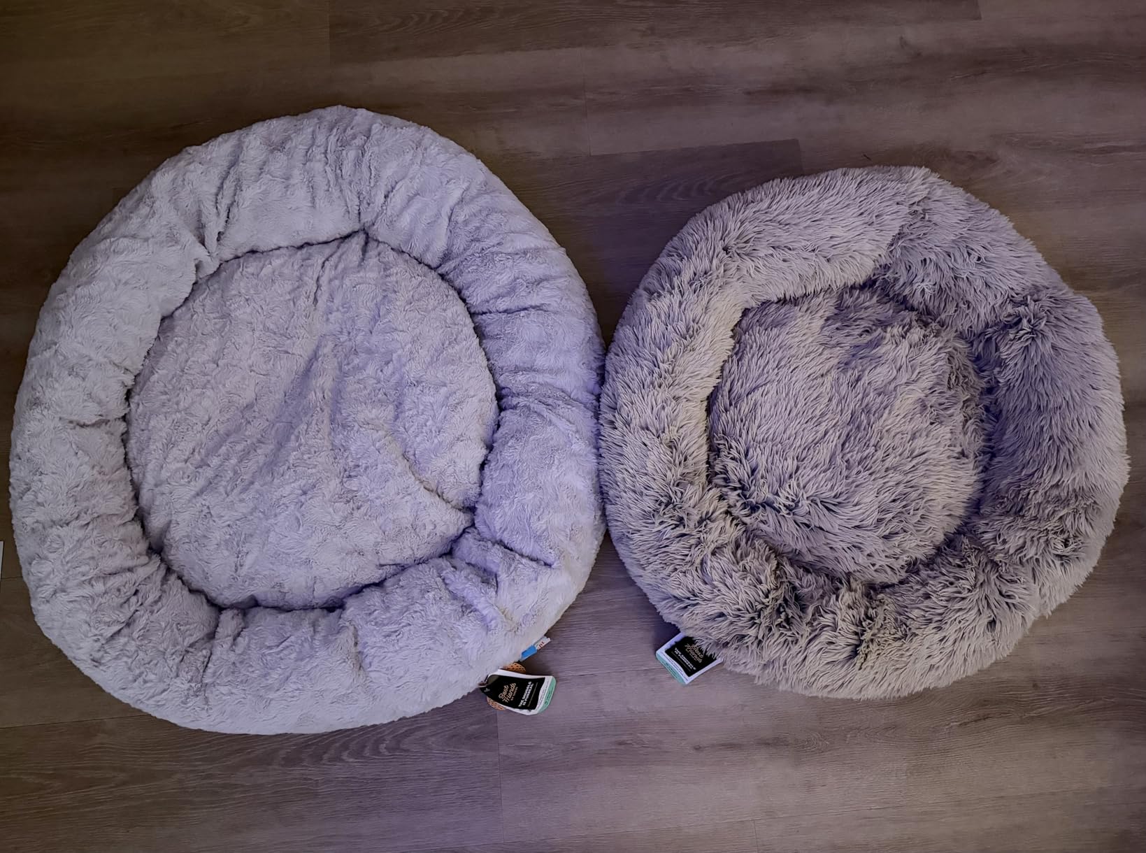 Best Friends by Sheri Original Calming Donut Dog Bed, Oyster, Large, 36