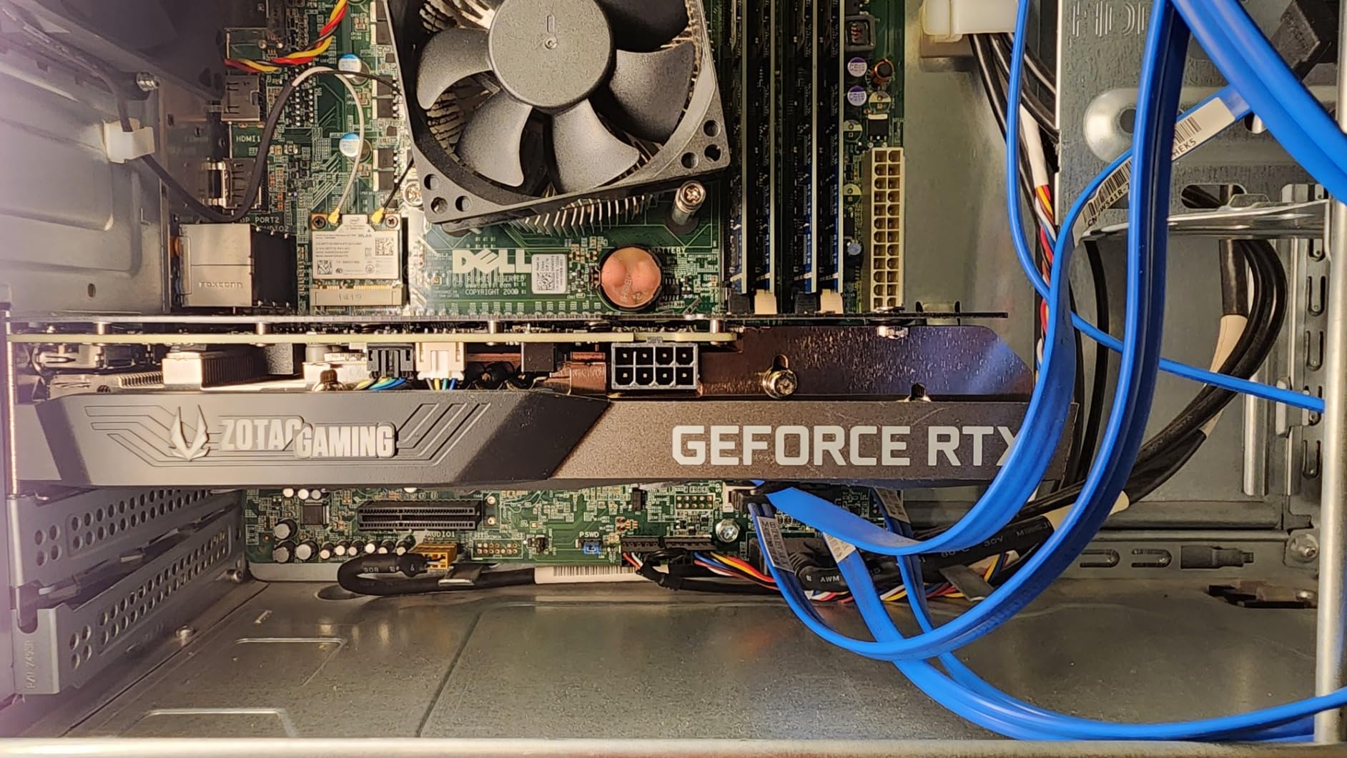 ZOTAC Gaming GeForce RTX 3060 Twin Edge OC 12GB GDDR6 192-bit 15 Gbps PCIE 4.0 Gaming Graphics Card, IceStorm 2.0 Cooling, Active Fan Control, Freeze Fan Stop ZT-A30600H-10M customer photo 1