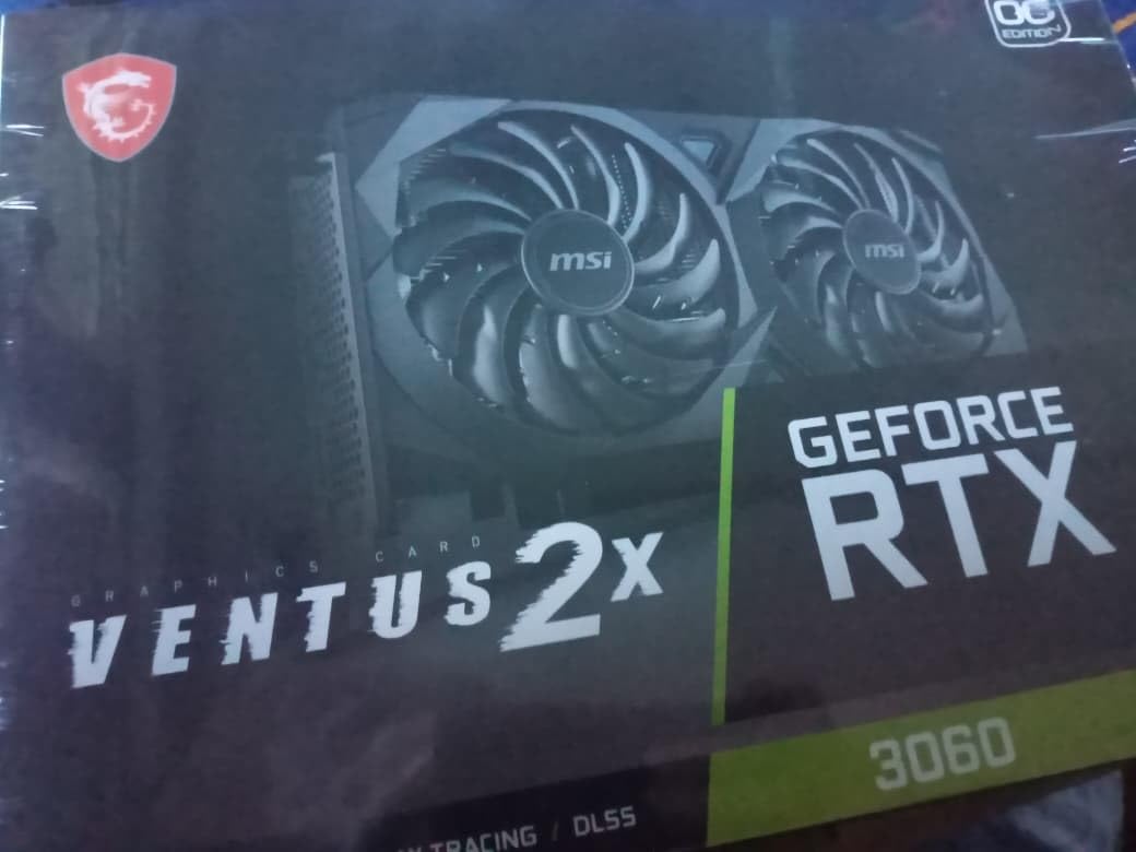 MSI Gaming GeForce RTX 3060 12GB 15 Gbps GDRR6 192-Bit HDMI/DP PCIe 4 Torx Twin Fan Ampere OC Graphics Card customer photo 1