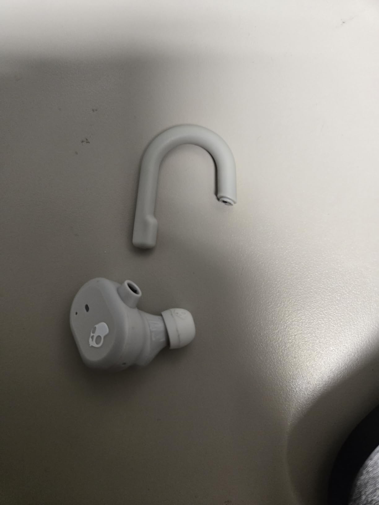 Skullcandy Push Active True Wireless in-Ear Bluetooth Earbud, Use with iPhone and Android with Charging Case and Mic, Great for Gym, Sports, and Gaming, IP55 Water, Dust Resistant - Grey/Blue customer photo 2