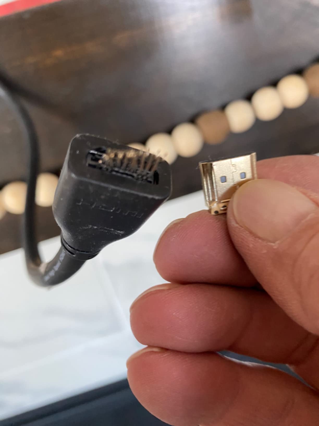 Monoprice 8K Certified Ultra High Speed HDMI 2.1 Cable - 8K@60Hz, 48Gbps, CL2 In-Wall Rated, 30AWG, Dynamic HDR and Dolby Vision, Supports eARC (Enhanced Audio Return Channel) 6 Feet - Black customer photo 2