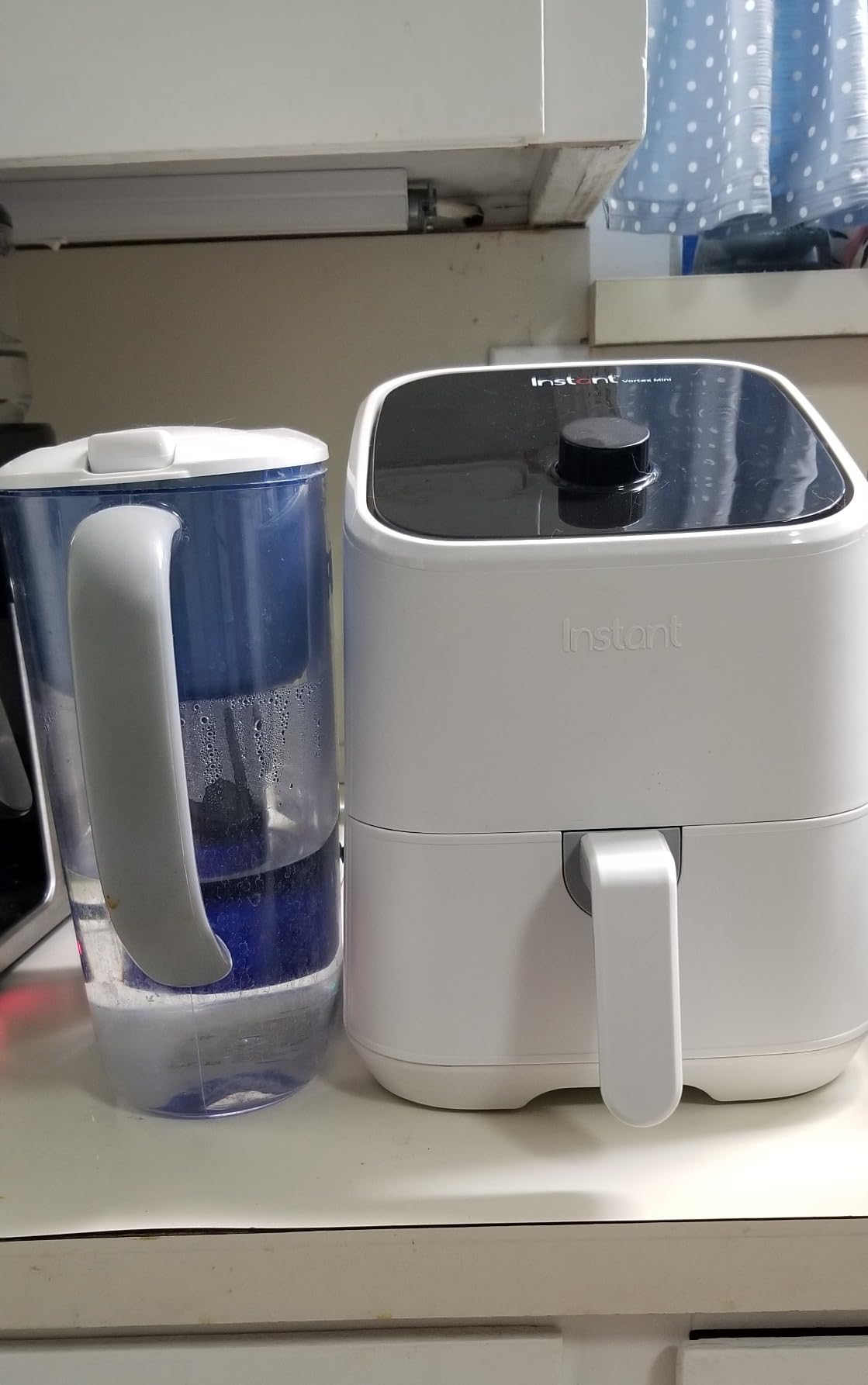 Instant Pot Vortex 2QT Mini Air Fryer,Small Air fryer that Crisps,Reheats, Bakes,Roasts for Quick Easy Meals,Includes over 100 In-App Recipes, is Dishwasher-Safe, from the Makers of Instant Pot, Aqua customer photo 2