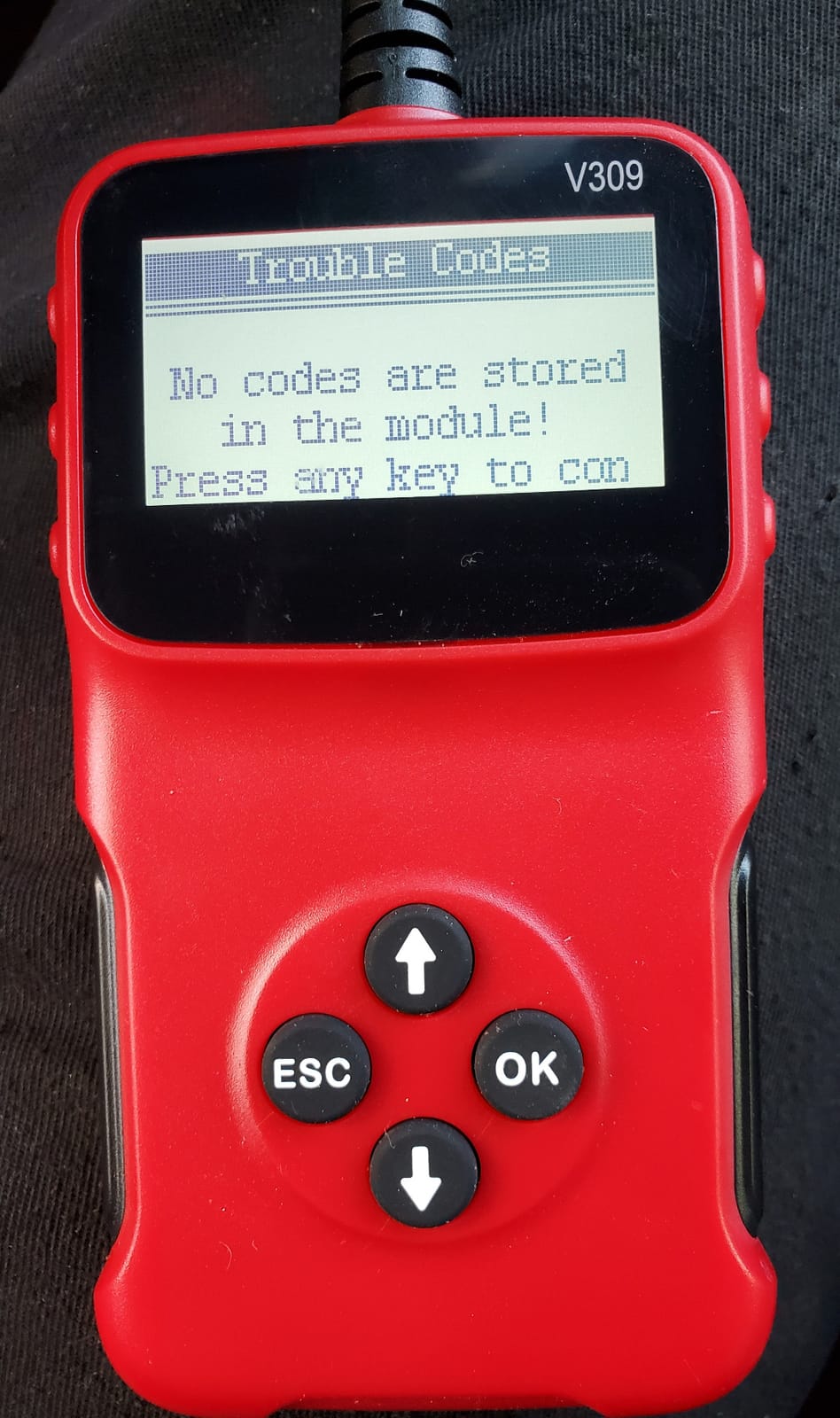 OBD2 Scanner Ease Setup Plug-Play: Clear Reset Engine Error Code customer photo 1