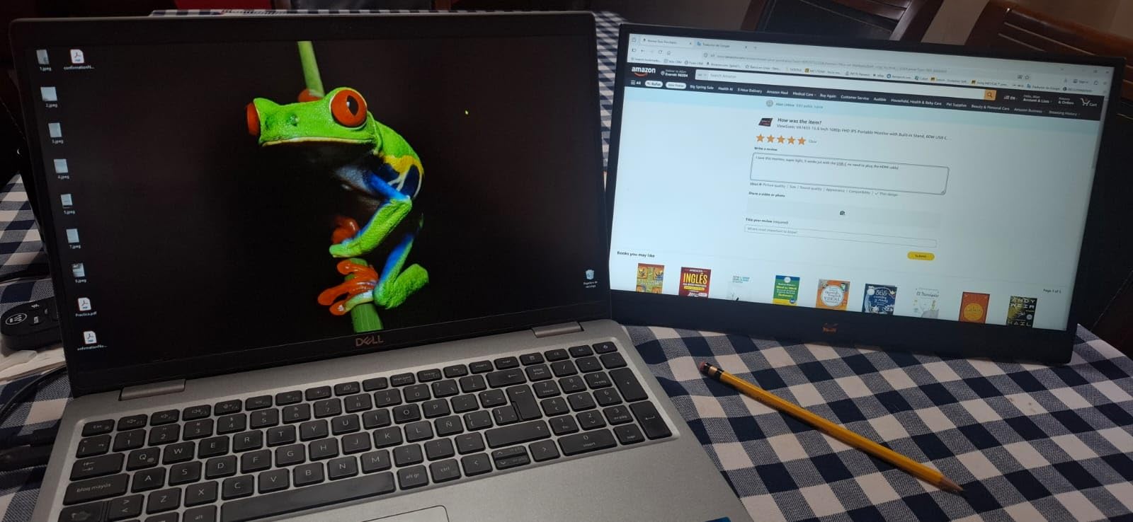 ViewSonic VA1655 16 Inch 1080p Portable Monitor, FHD IPS External Screen customer photo 1