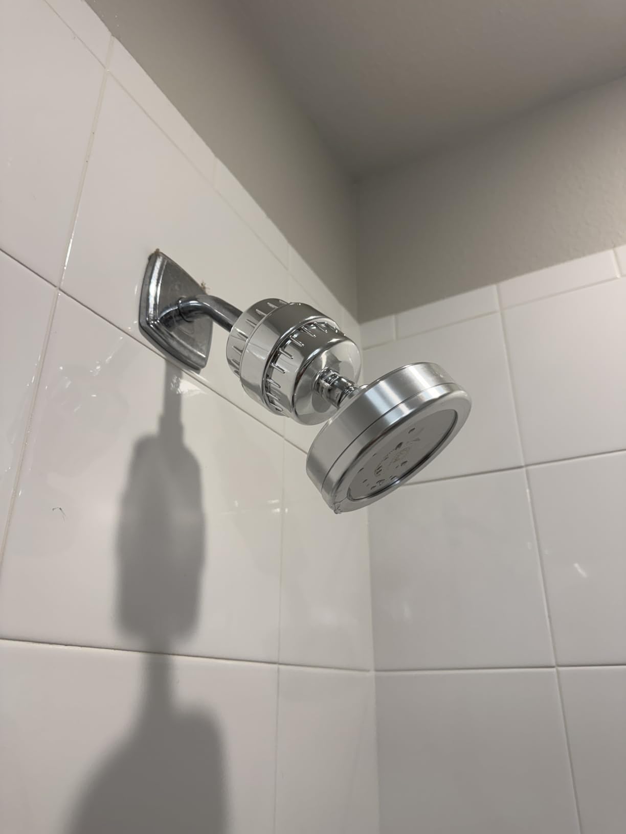 AquaHomeGroup Filtered Shower Head, 20+3 Stage, Reduces Chlorine, Chrome customer photo 1