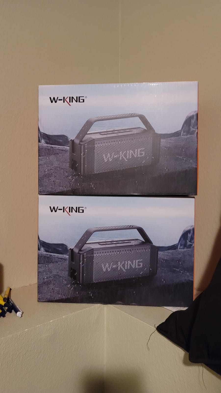 W-KING Bluetooth Speaker 100W Max IPX6 Waterproof Outdoor Portable Loud | 108dB Large Rugged Floating Wireless Boombox Beach Pool Camping Essentials, 60W Deep Bass Radiator EQ, 40H, 2 Pairing, TF AUX customer photo 1