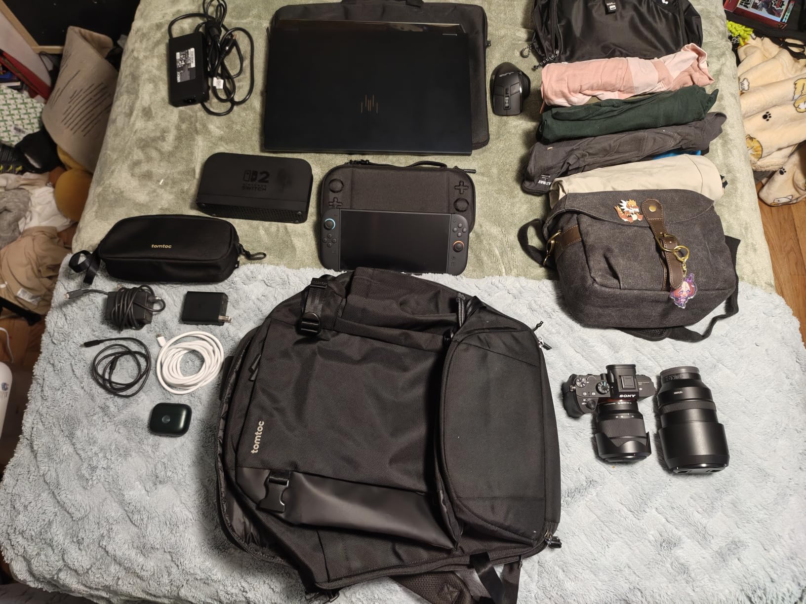 tomtoc Travel Backpack 40L, TSA Carry On Bag Flight Approved, PFAS Free customer photo 2