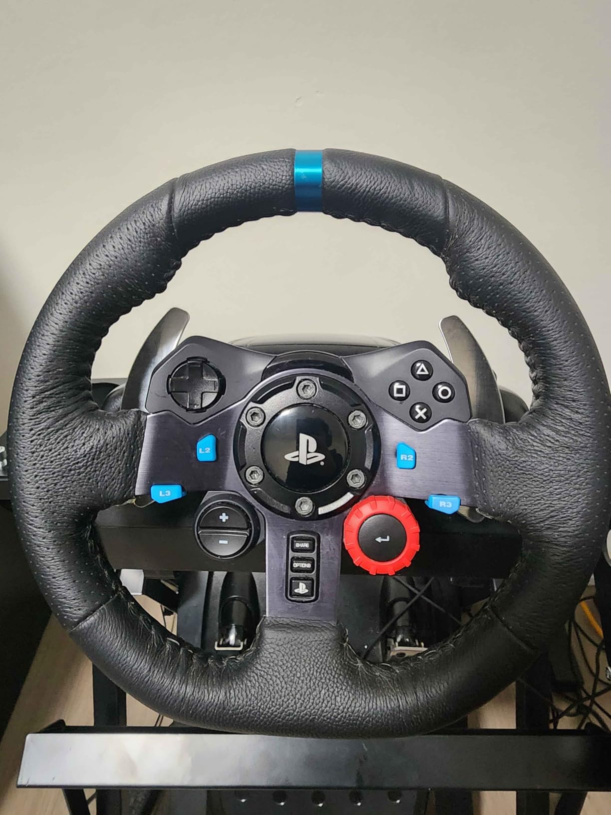 Marada X Frame Steering Wheel Stand Racing Sim Cockpit with Seat Slot customer photo 1
