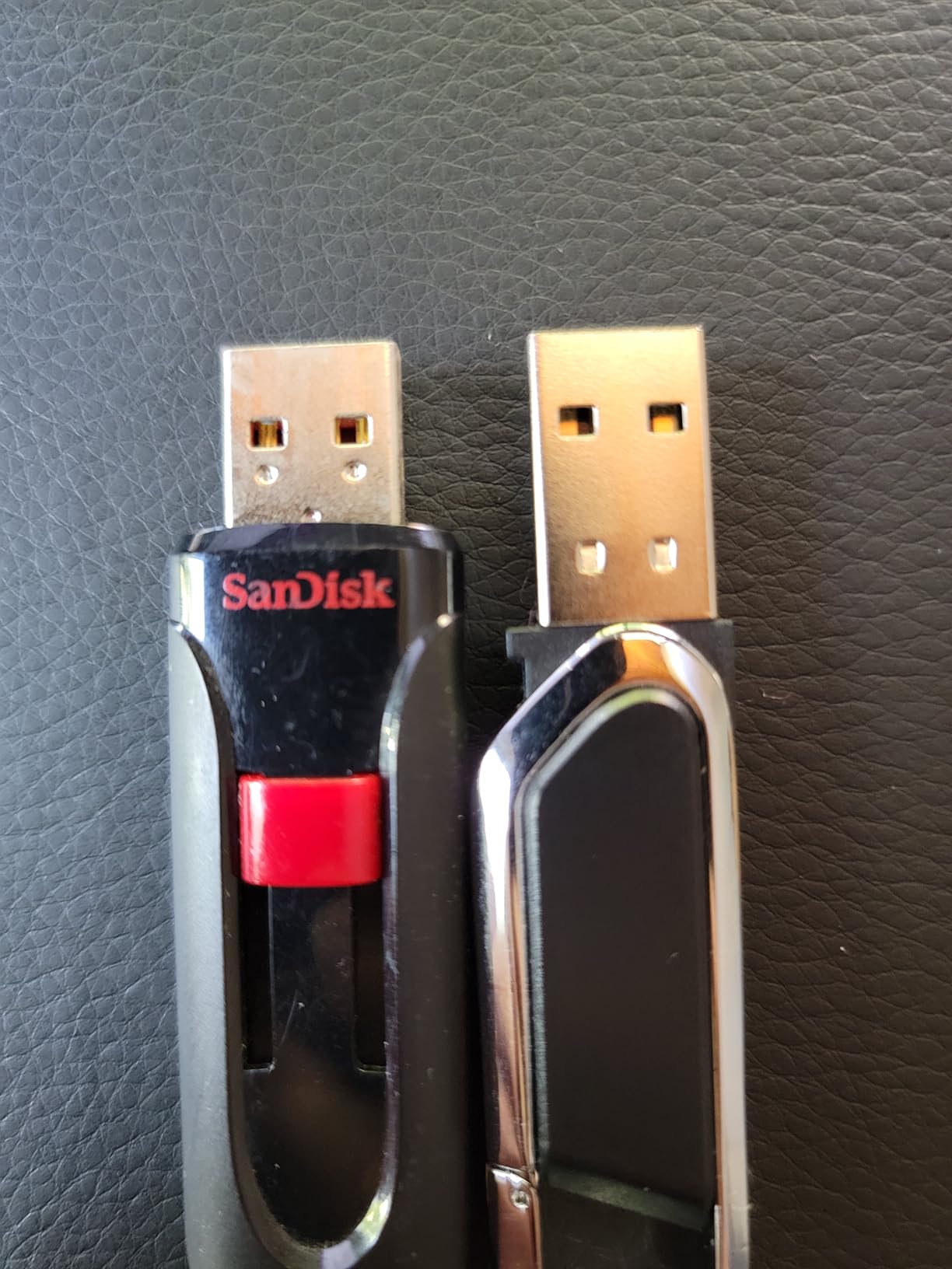 64GB USB Flash Drive Portable Metal Thumb Drive with Keychain USB 2.0 Memory Stick Pen Drive for External Data Storage, Black customer photo 2