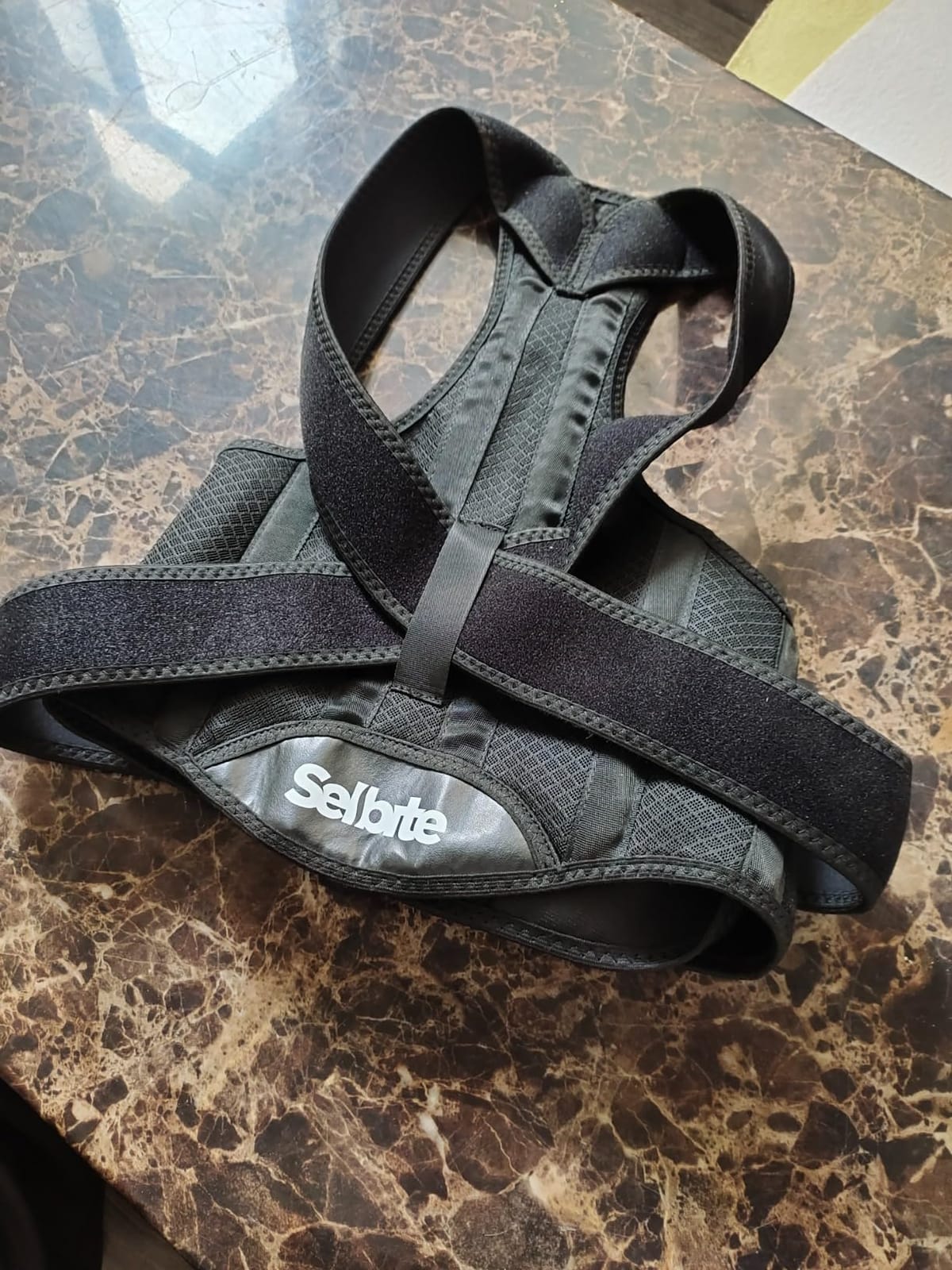Selbite Posture Corrector for Men and Women - Back Brace for Upper and Lower Body Support - Adjustable Straightener with Pain Relief and Muscle Memory (Medium) customer photo 2