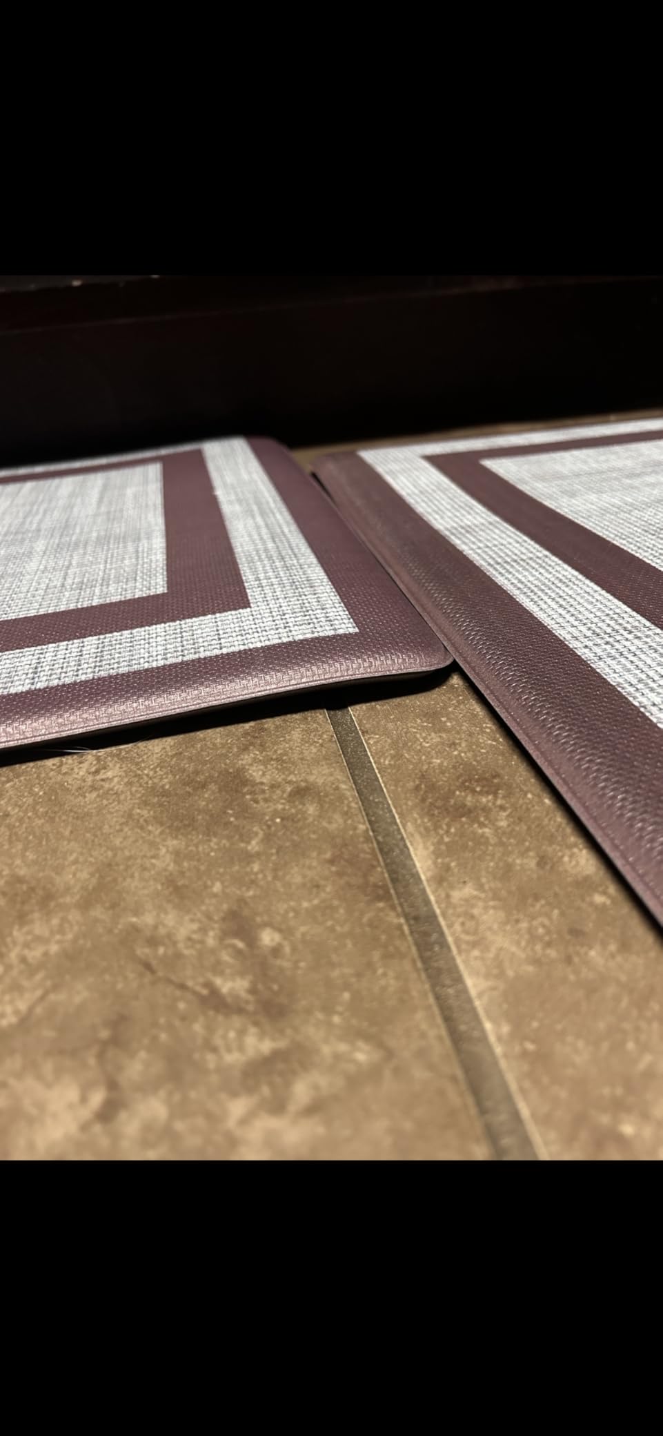 Mattitude Kitchen Mats Set of 2,Cushioned Anti-Fatigue Non-Skid Rug Sets customer photo 1