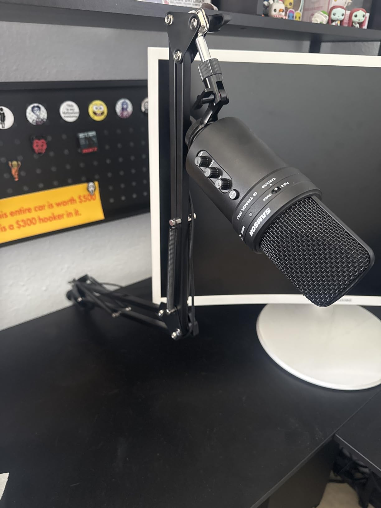 FIFINE CS1 Scissor Microphone Boom Arm Stand for Gaming Recording customer photo 1