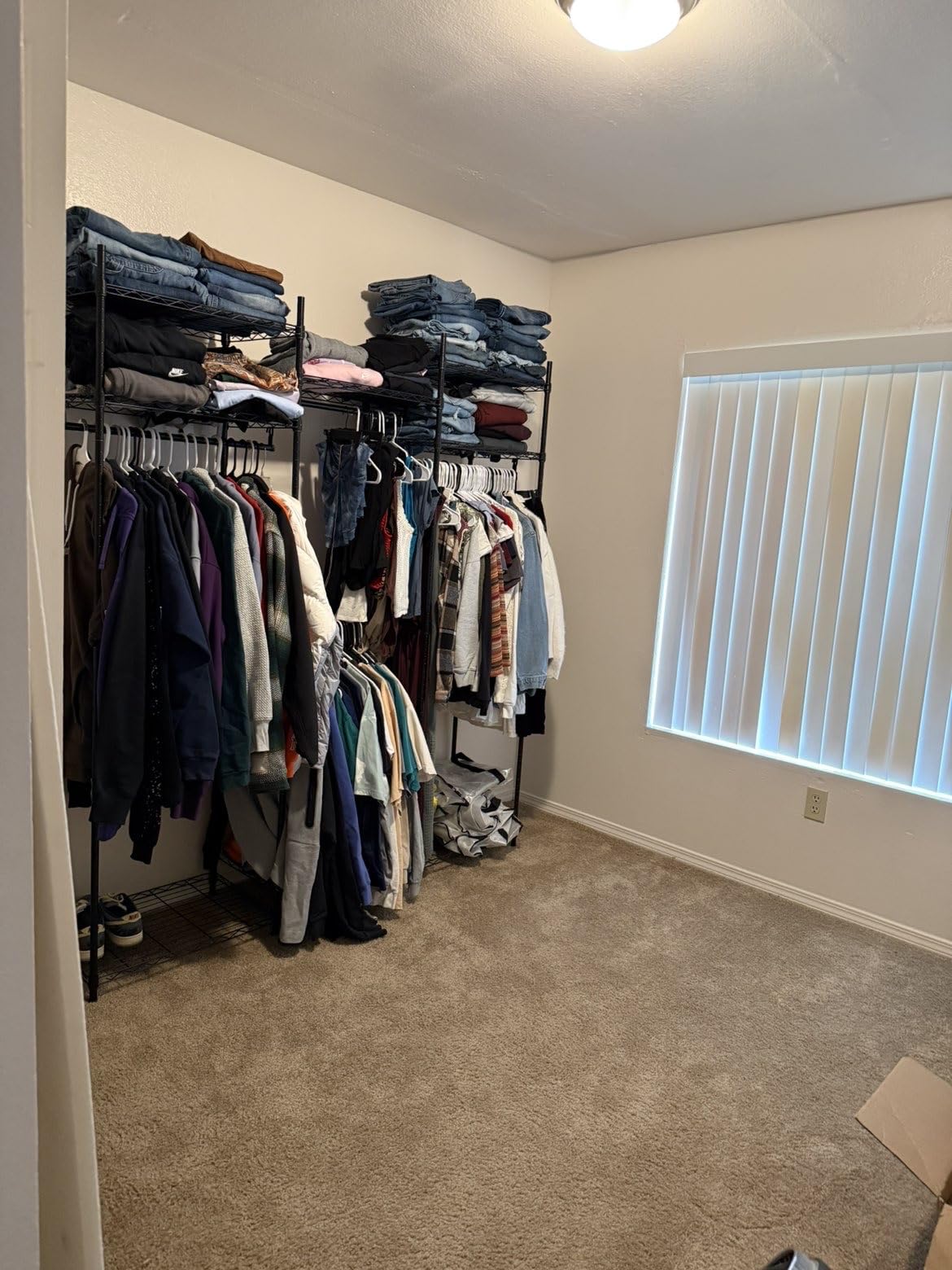 VIPEK V5 Heavy Duty Clothes Rack, Freestanding Modular Closet System, Black customer photo 1