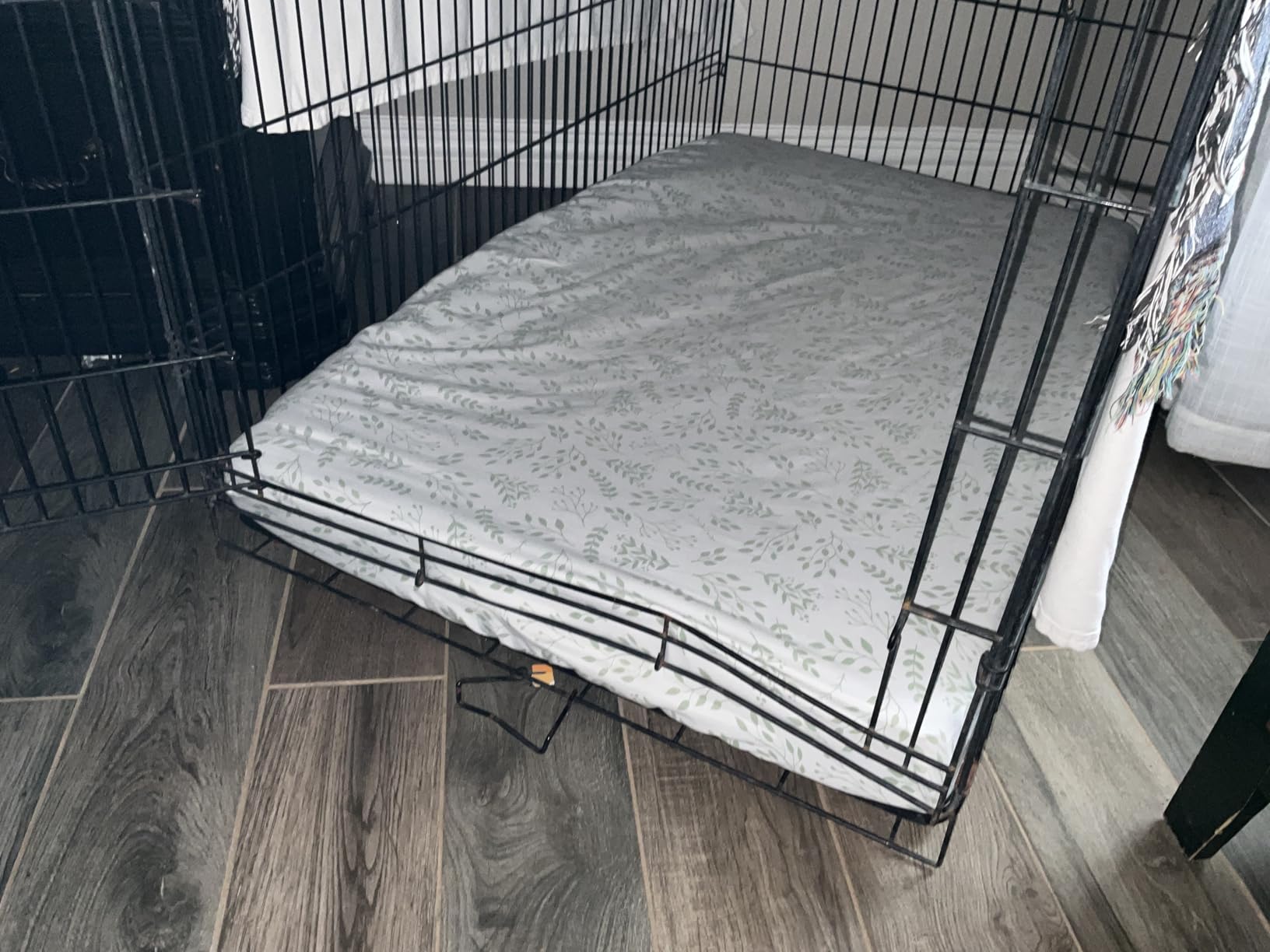 EHEYCIGA Orthopedic Dog Bed Large with Removable Washable Cover, 41IN Grey customer photo 2