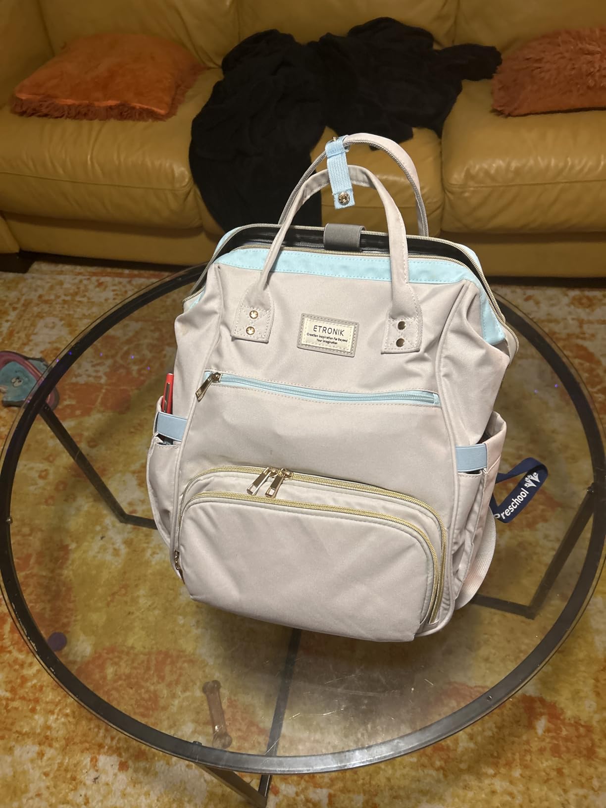 Lunch Backpack, 15.6 Inch Laptop Backpack, Stylish Nurse Teacher Work Bag customer photo 2