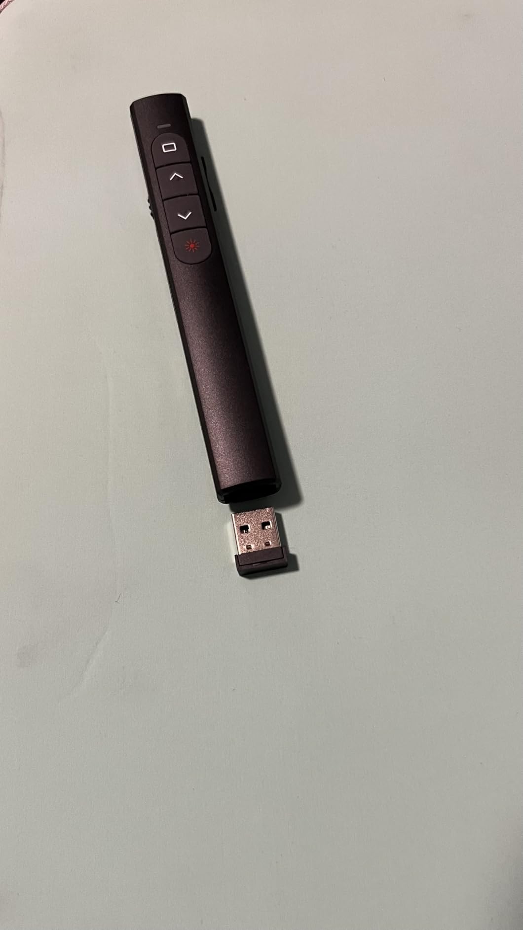 Wireless Presenter Remote, Presentation Clicker with Hyperlink & Volume Remote Control PowerPoint Office Presentation Clicker for Keynote/PPT/Mac/PC/Laptop(Battery Included) customer photo 2