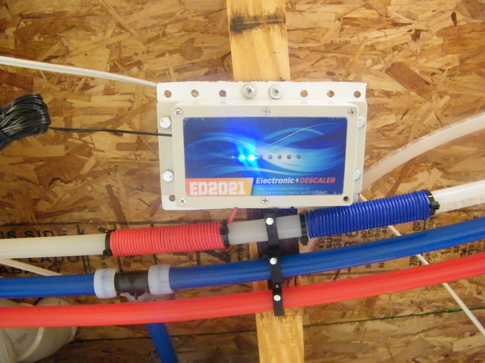 Electronic Water Descaler System, Reduces Limescale, Rust, and Minerals, No Chemicals, Easy Installation customer photo 2