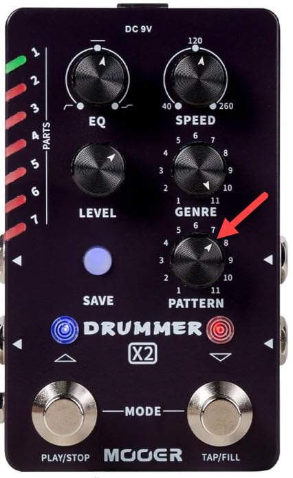 MOOER Groove Looper Pedal Drum Machine Stereo Guitar Loop Recorder Pedals customer photo 1