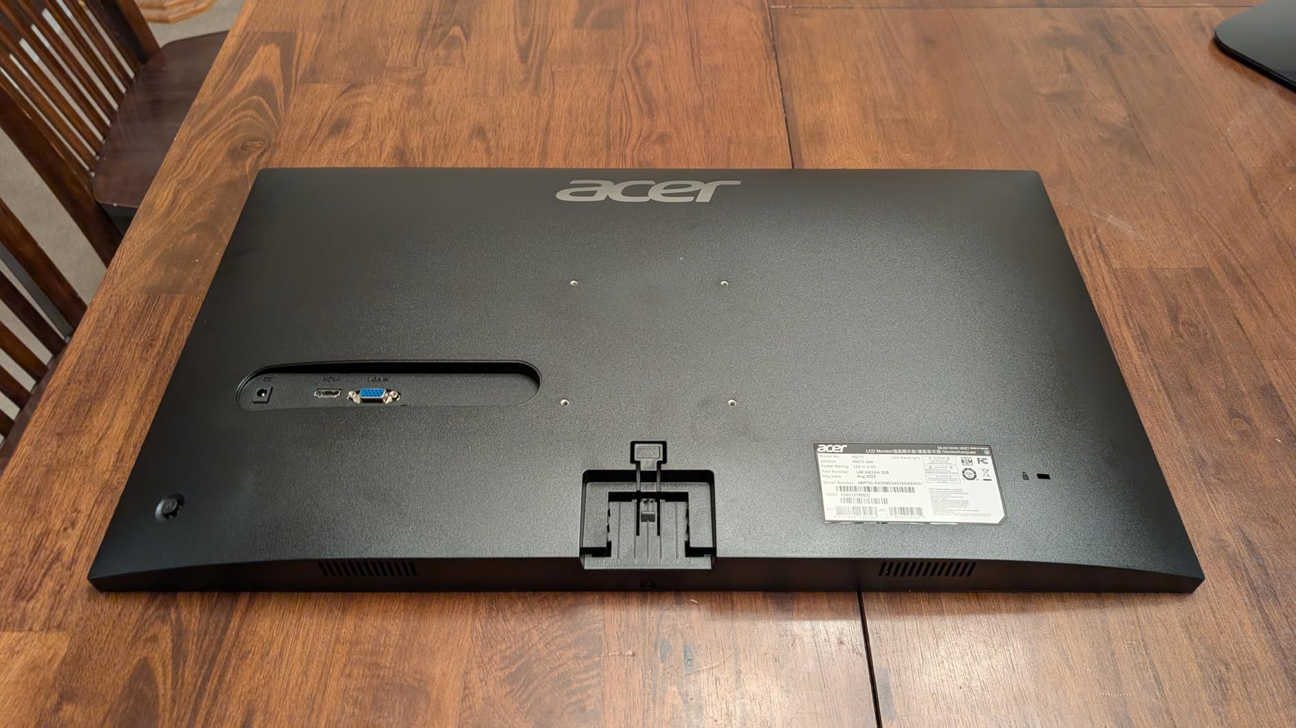 Acer 23.8in FHD 1920x1080 IPS 120Hz Office Monitor KB242Y G0bi | 1ms, AdaptiveSync (FreeSync Compatible), sRGB 99%, HDMI, VGA, VESA Mountable, Bluelight Filter, Flickerless Technology customer photo 1